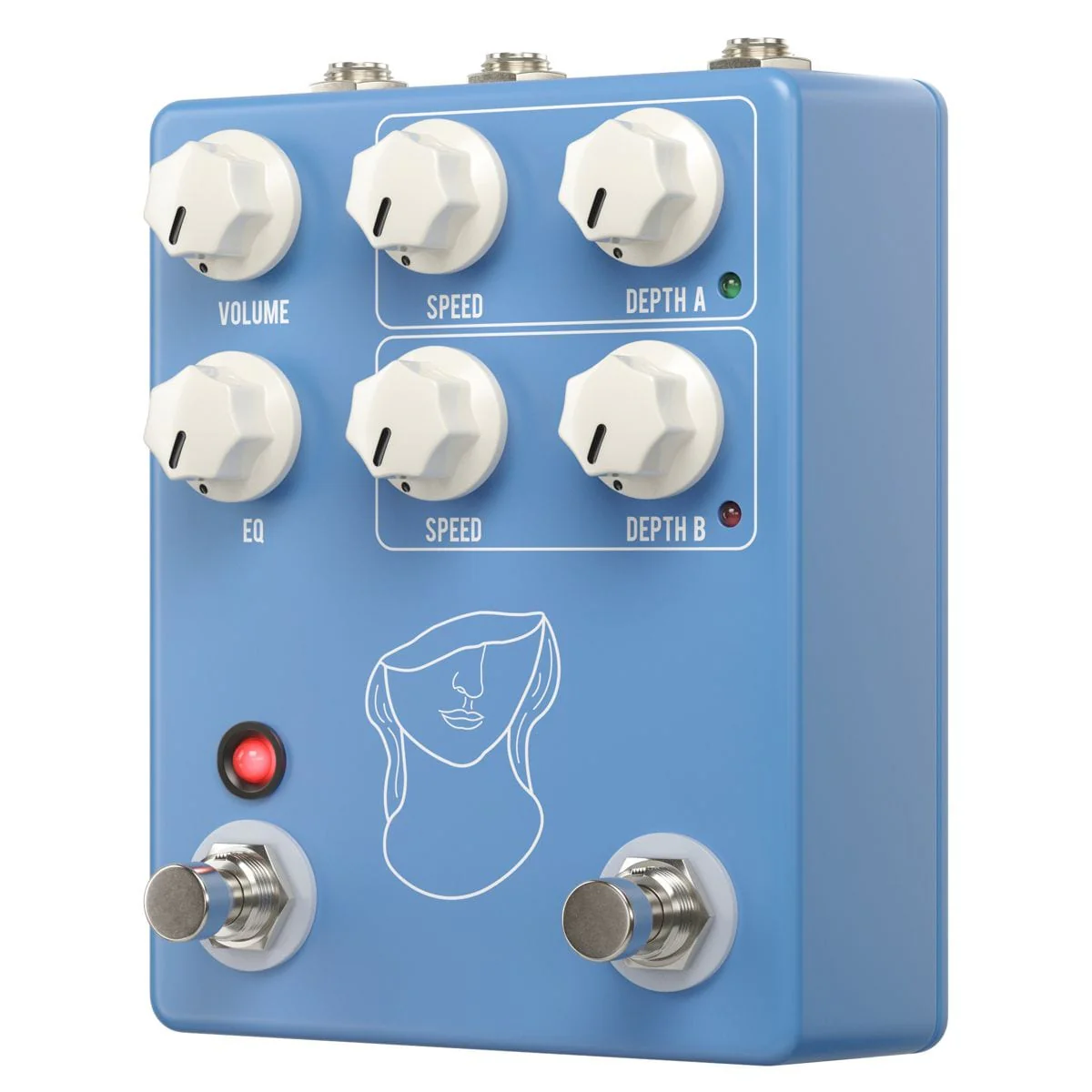 JHS Pedals Artificial Blonde Madison Cunningham Signature Vibrato Effects Pedal - Image 2