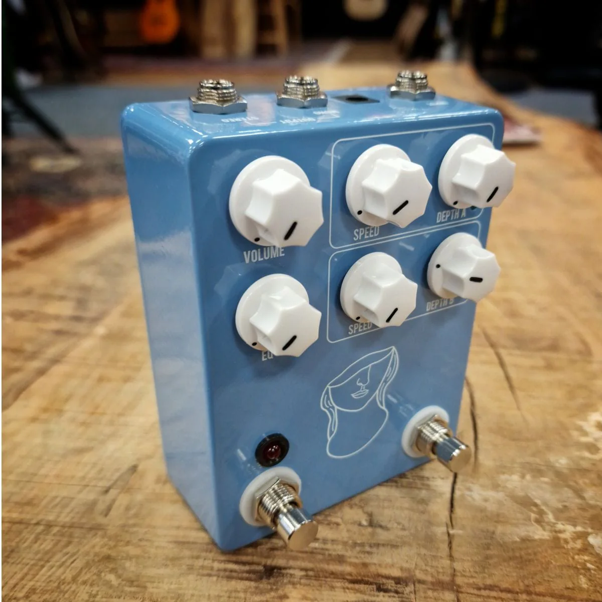 JHS Pedals Artificial Blonde Madison Cunningham Signature Vibrato Effects Pedal - Image 4