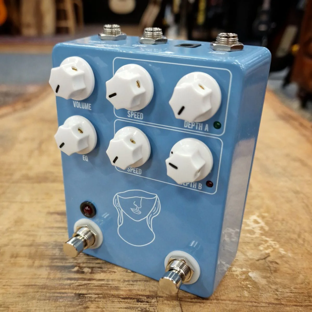 JHS Pedals Artificial Blonde Madison Cunningham Signature Vibrato Effects Pedal - Image 5