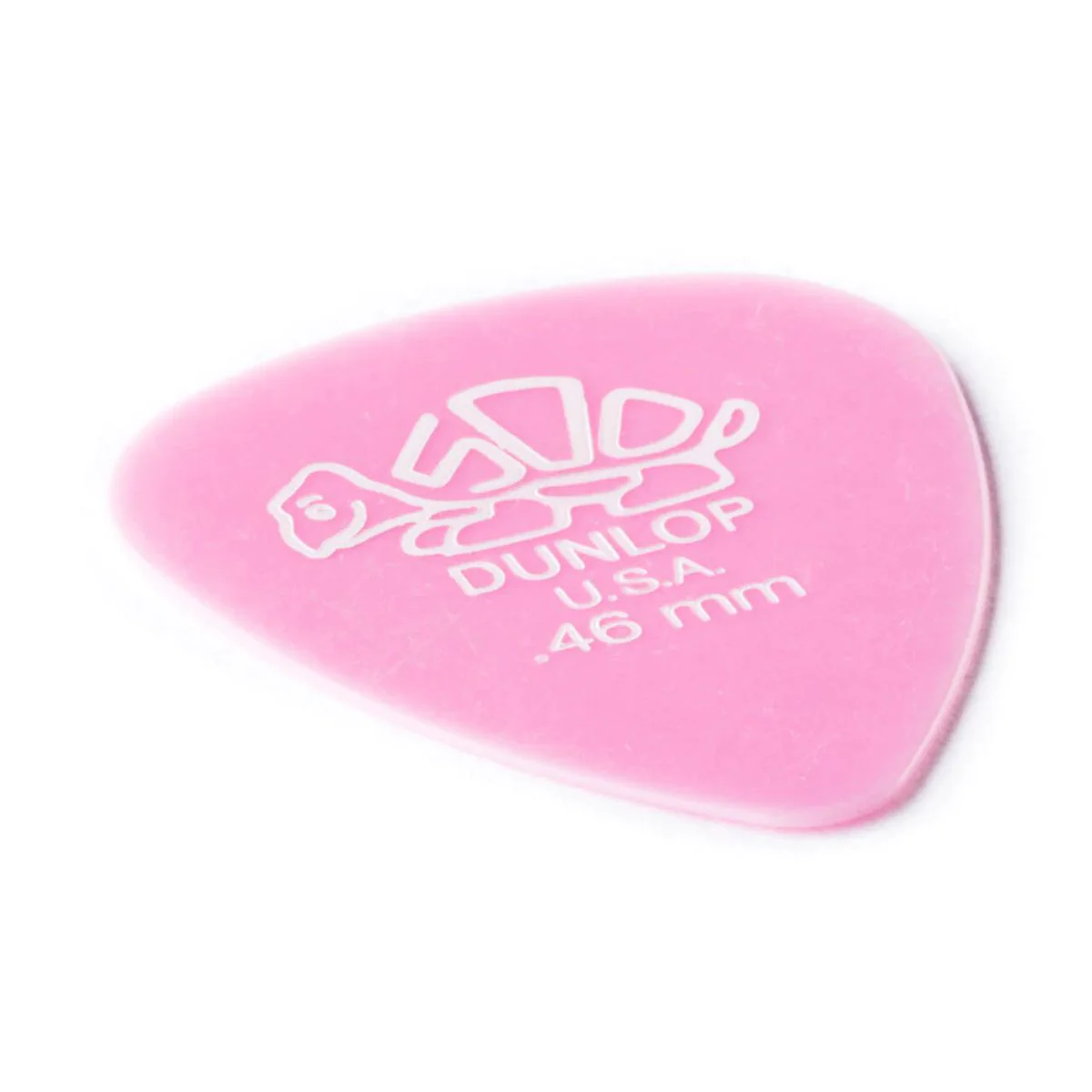 Jim Dunlop DELRIN 500 Plectrums .46MM LIGHT PINK 12 Pack - Image 3