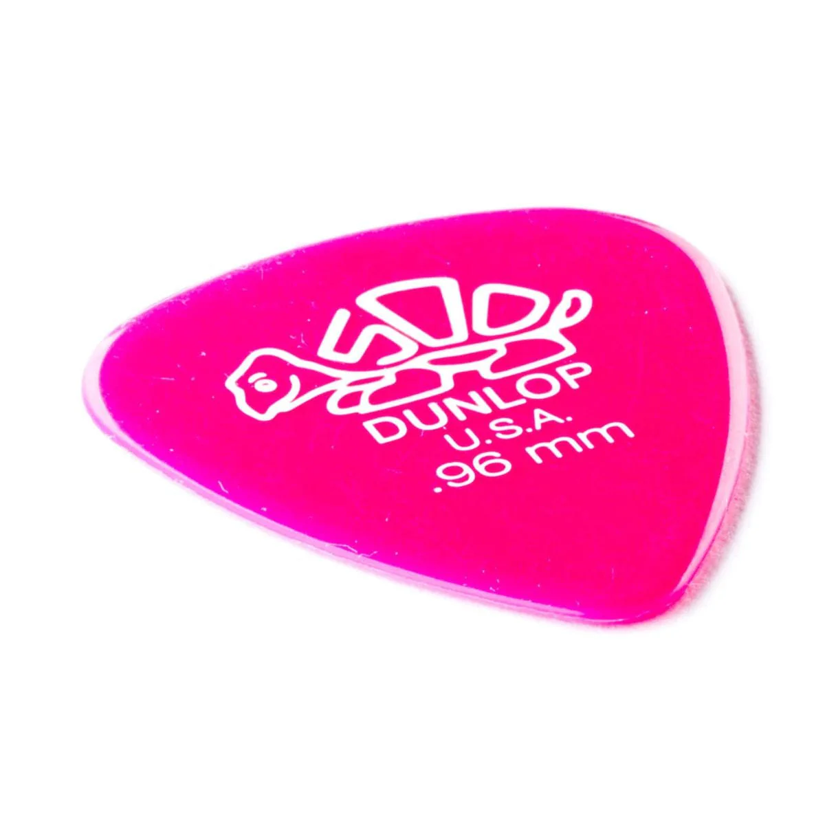 Jim Dunlop DELRIN 500 Plectrums .96MM DARK PINK 12 Pack - Image 3