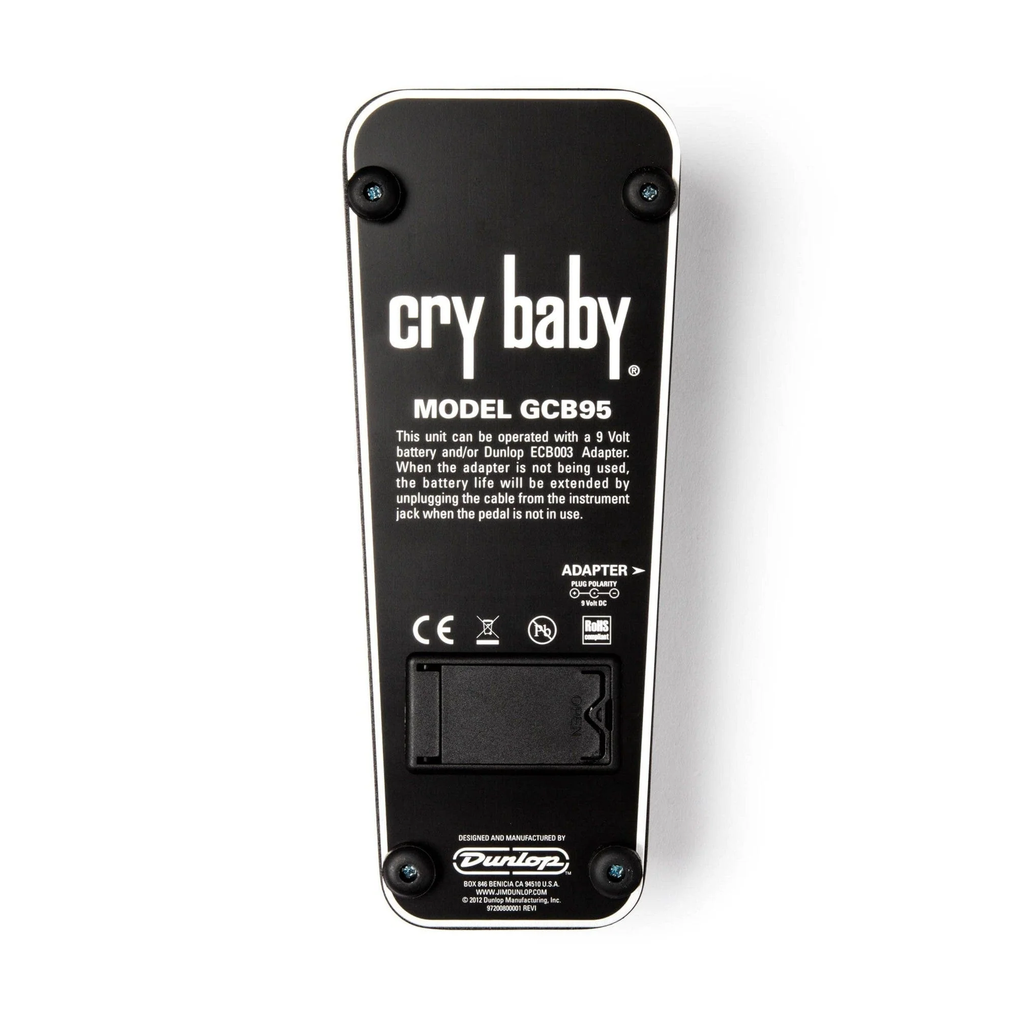 Jim Dunlop GCB95 Original Cry baby Wah Pedal - Image 6