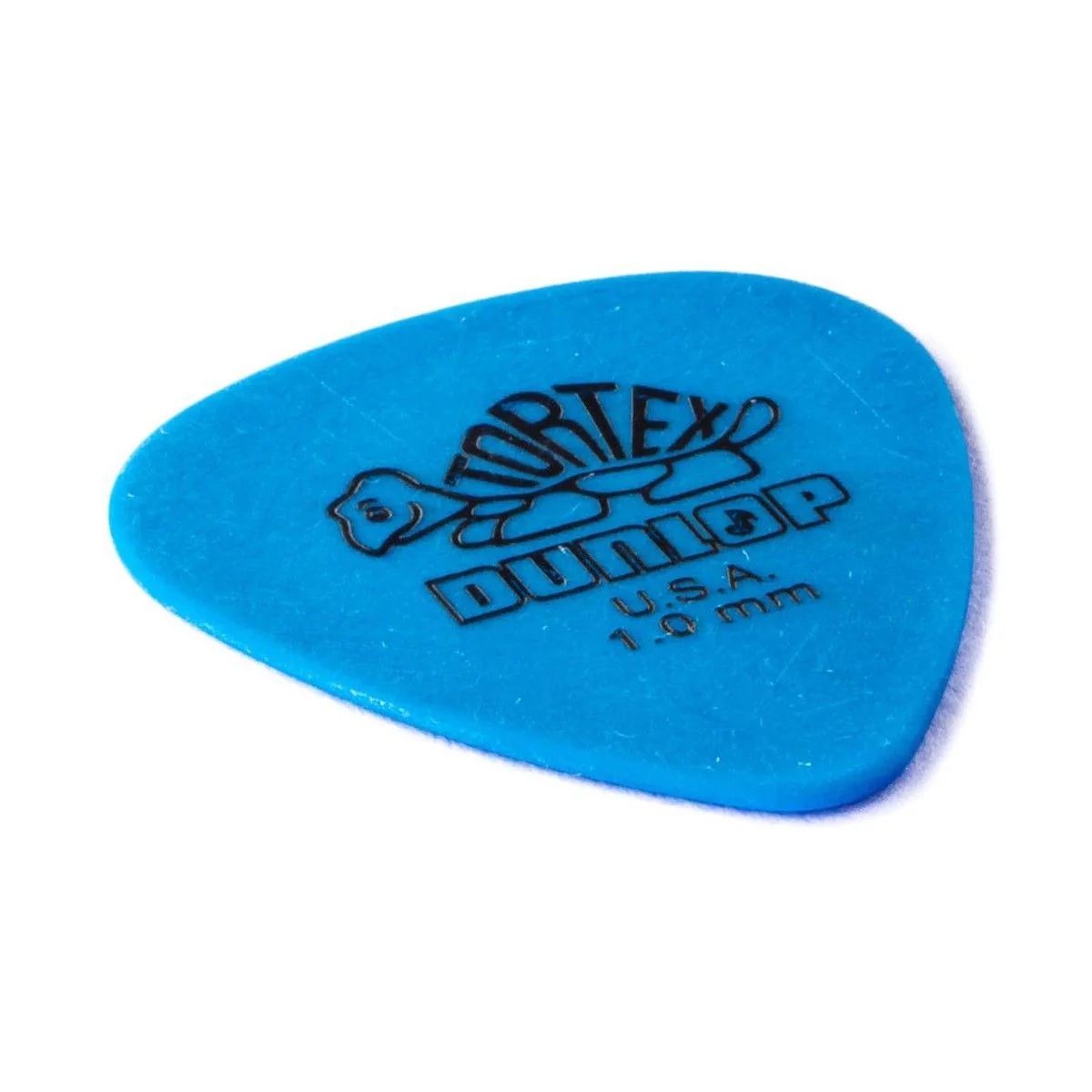 Jim Dunlop TORTEX Plectrums 1.0MM Blue 12 Pack - Image 3