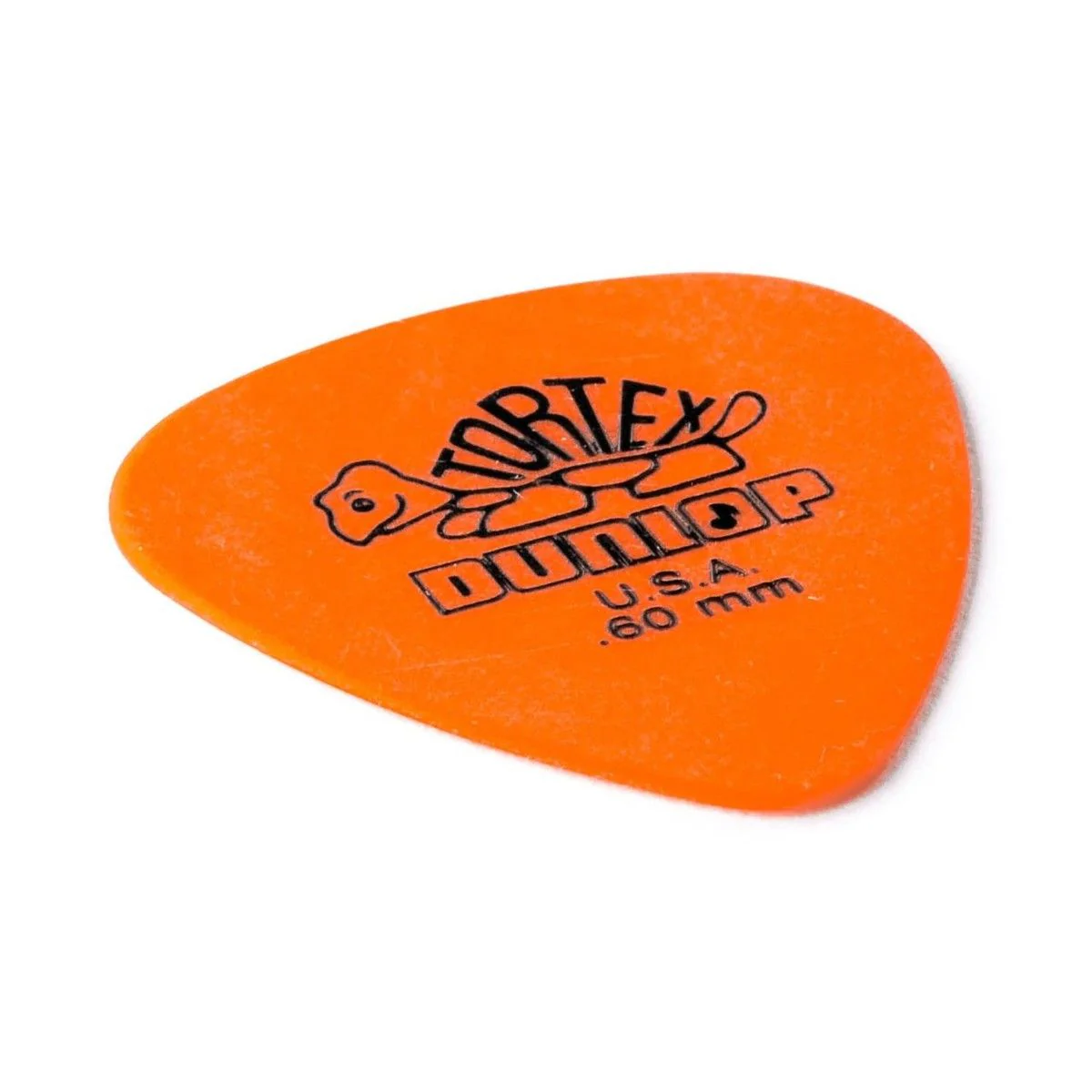 Jim Dunlop TORTEX Plectrums .60MM Orange 12 Pack - Image 3