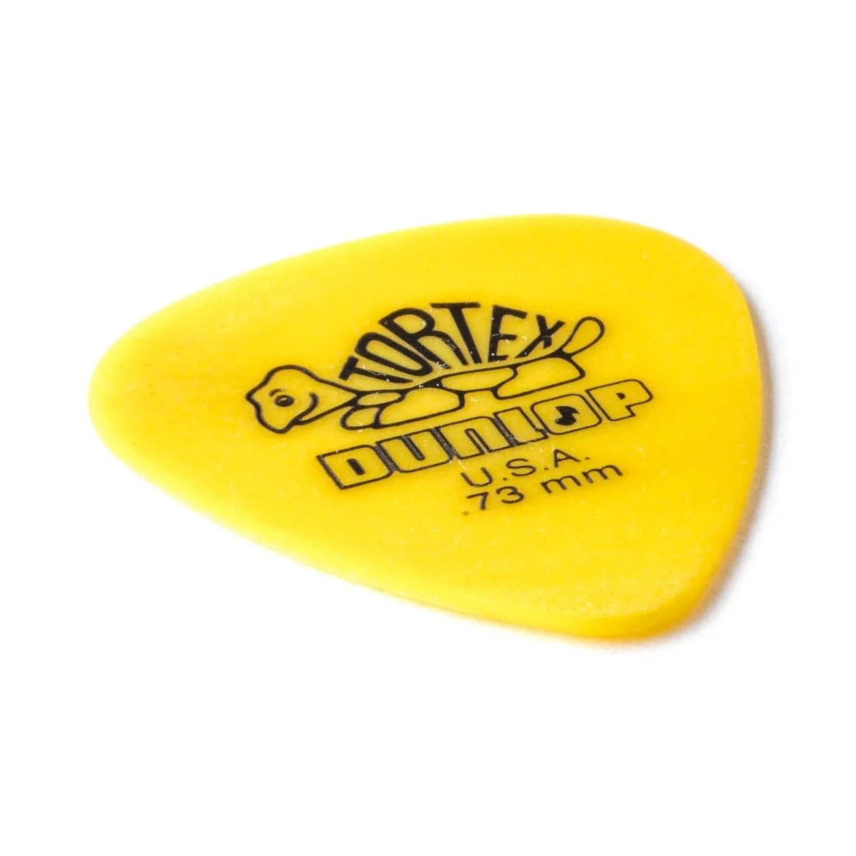 Jim Dunlop TORTEX Plectrums .73MM Yellow 12 Pack - Image 3