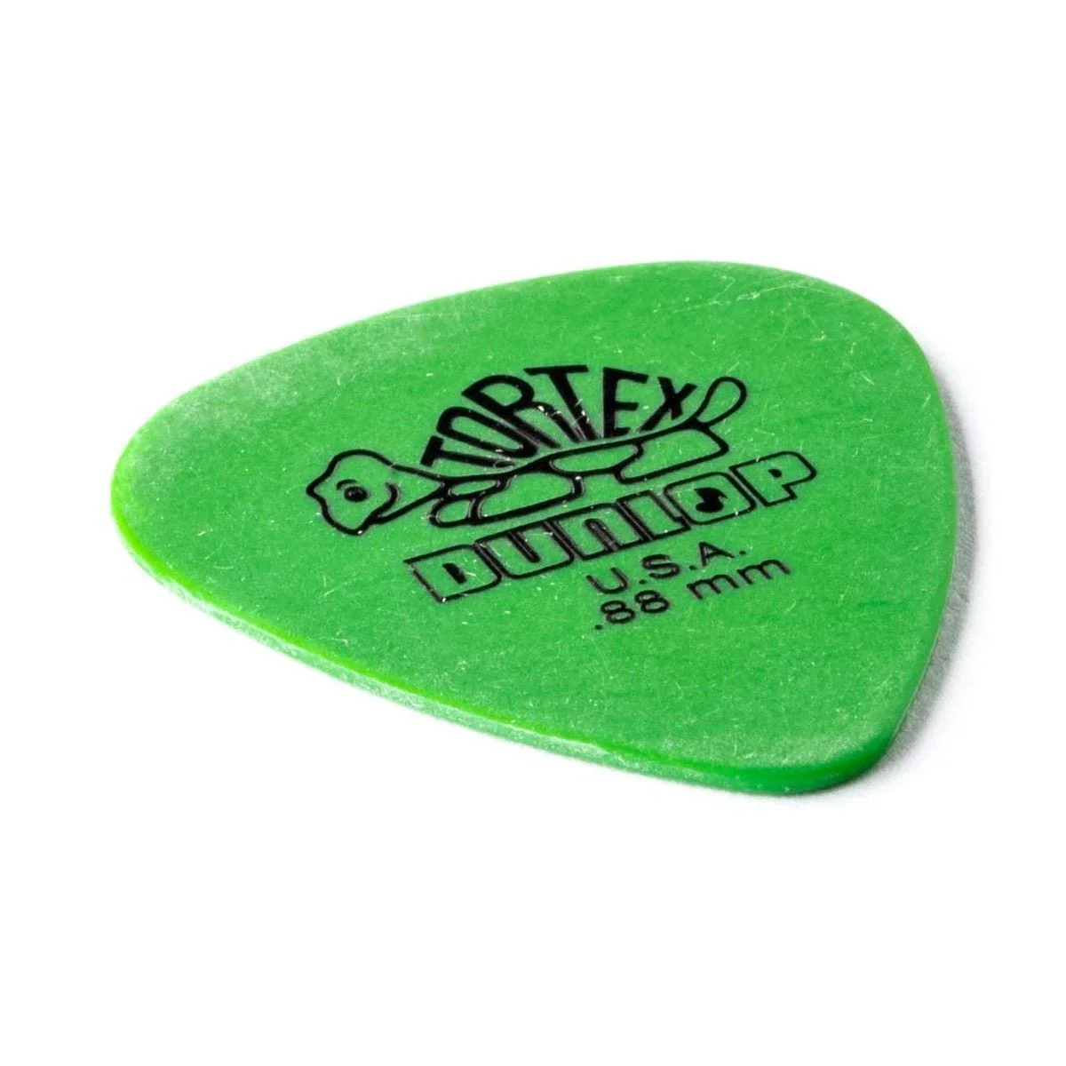 Jim Dunlop TORTEX Plectrums .88MM Green 12 Pack - Image 3