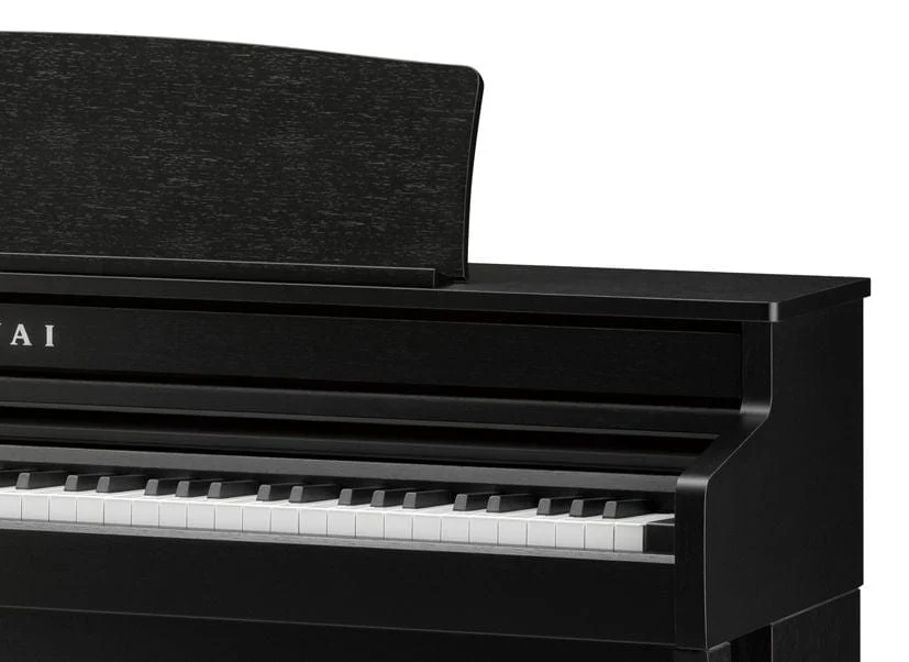 Kawai CA401 Satin Black with Piano Stool & Kawai SH9 Headphones - Image 13