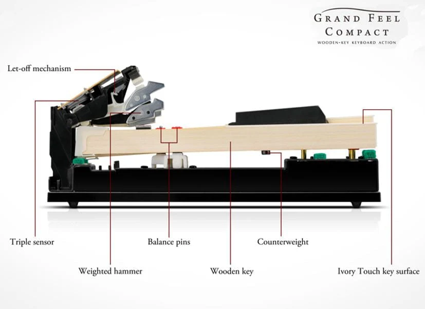 Kawai CA401 Satin Black Digital Piano - Image 3