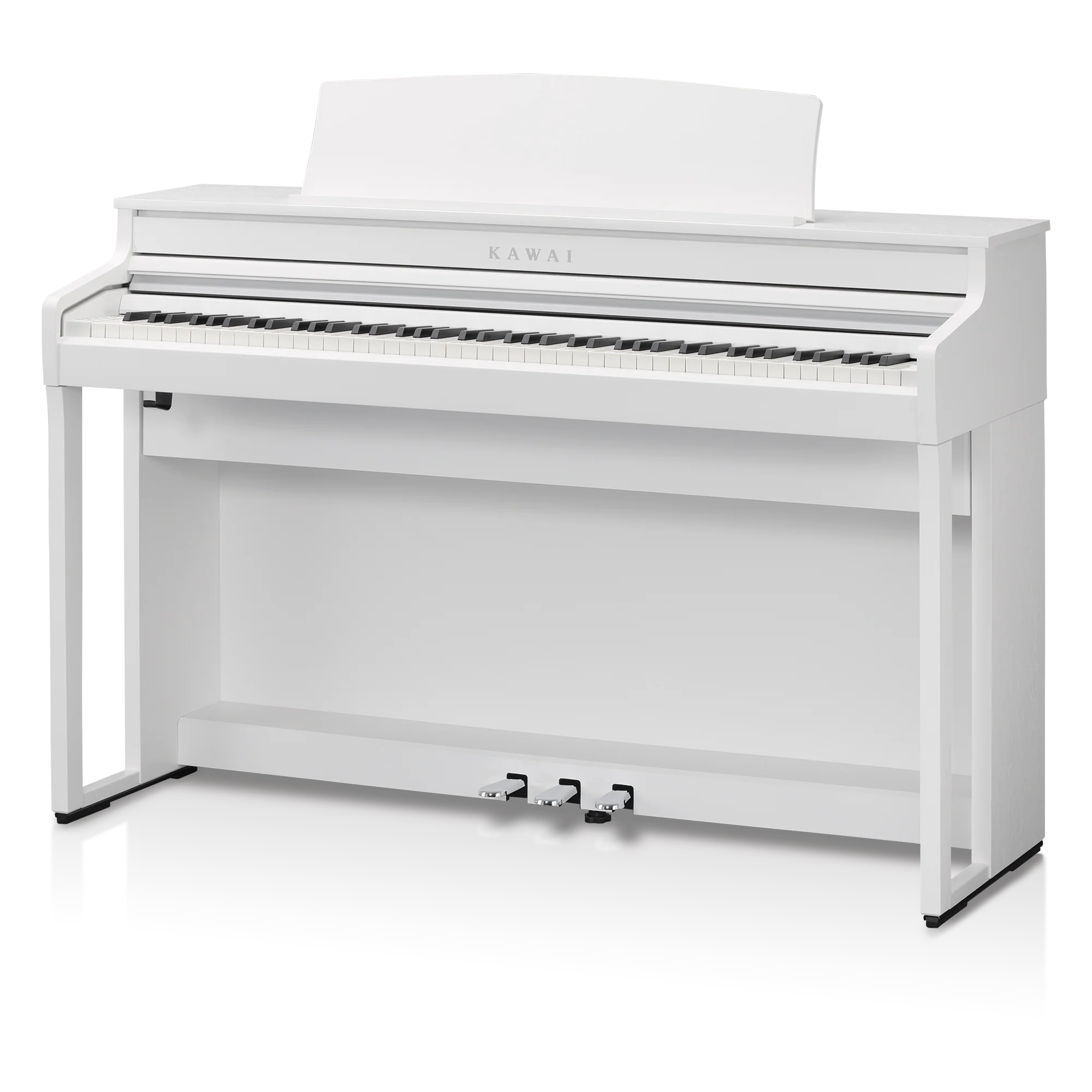 Kawai CA401 Satin White with Piano Stool & Kawai SH9 Headphones - Image 5
