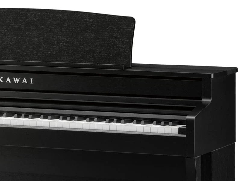 Kawai CA501 Black with Piano Stool & Kawai SH9 Headphones - Image 6