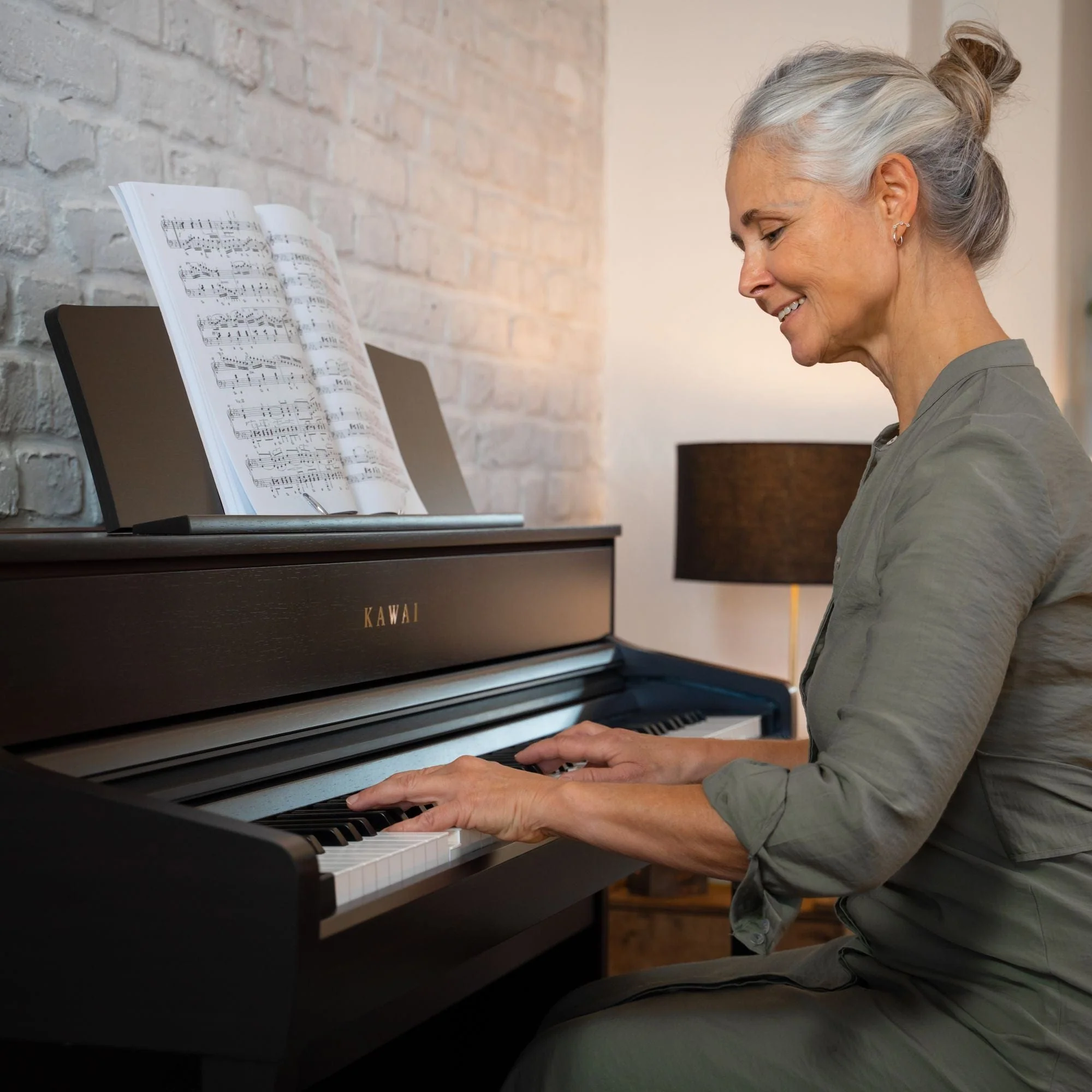 Kawai CA701 Digital Piano; Rosewood - Image 8