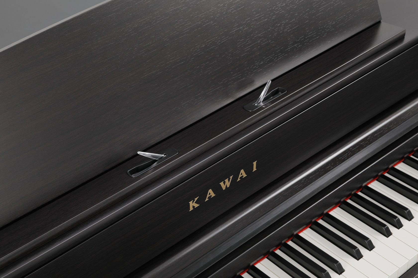 Kawai CA701 with Piano Stool & Kawai SH9 Headphones; Rosewood - Image 11