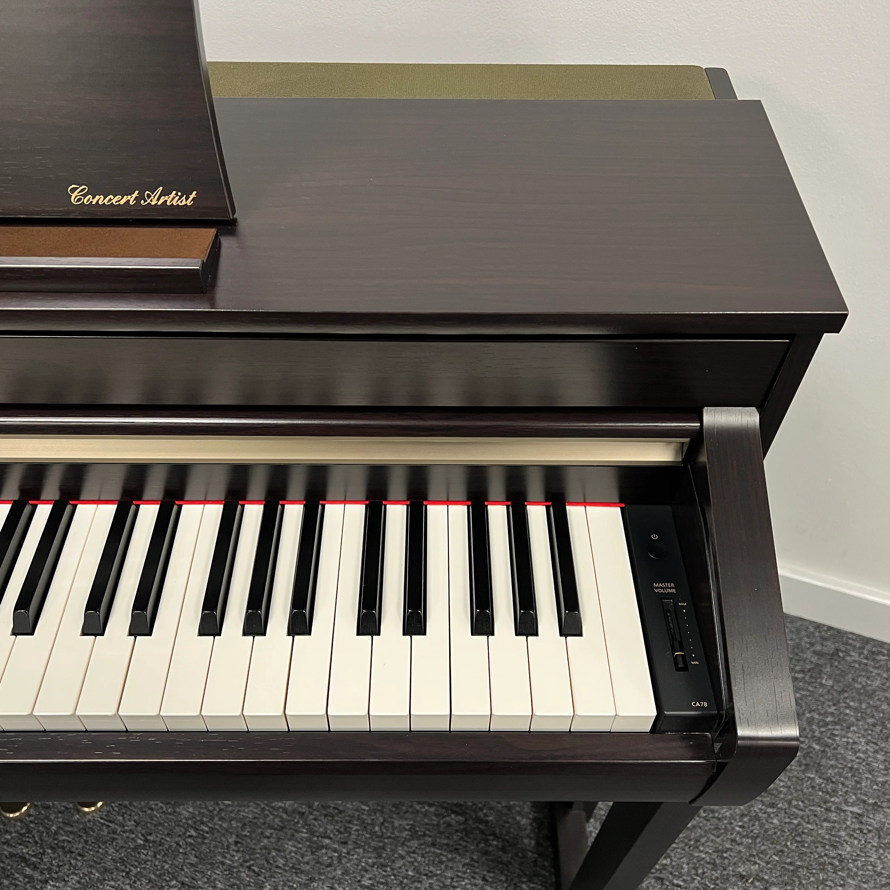 Kawai CA78 Digital Piano Rosewood, Inc Piano Stool; Serial No: G458682 | Second Hand - Image 7