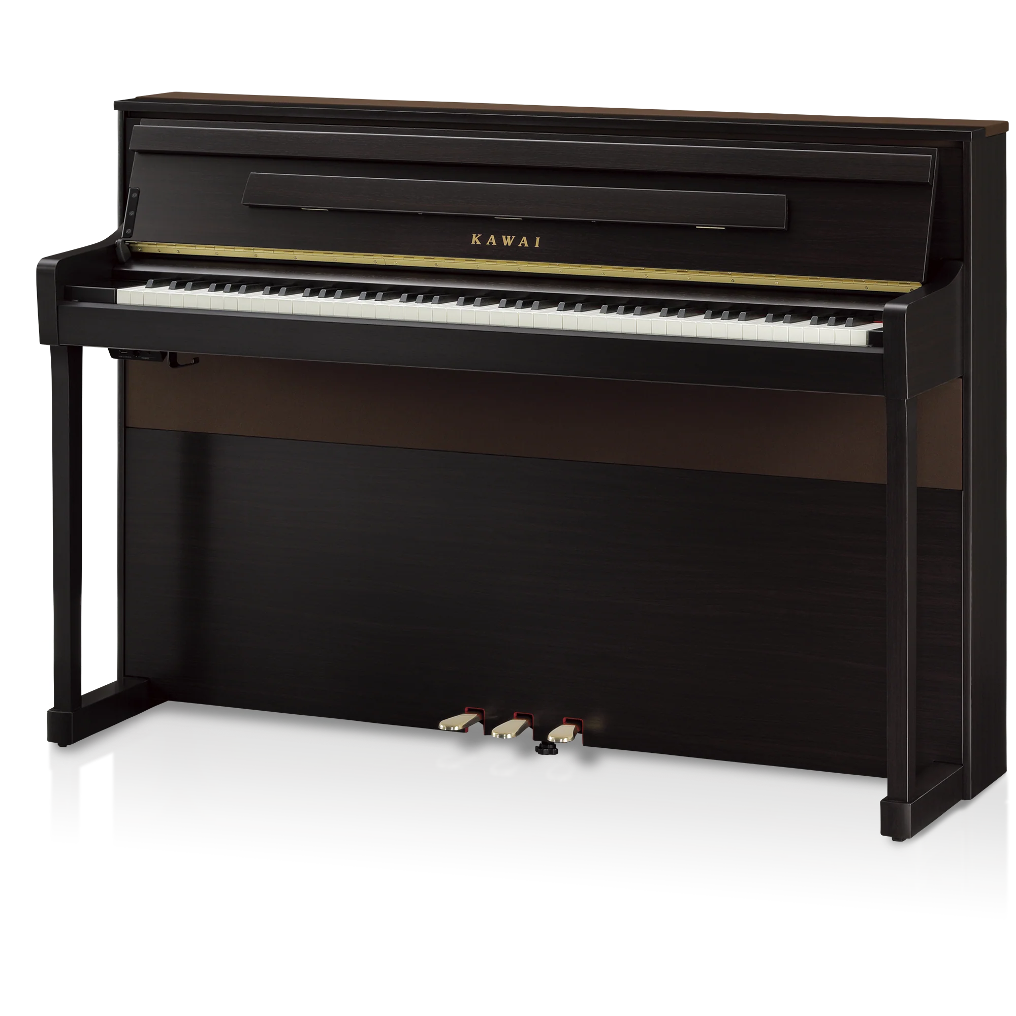 Kawai CA901 with Piano Stool & Kawai SH9 Headphones; Rosewood - Image 11
