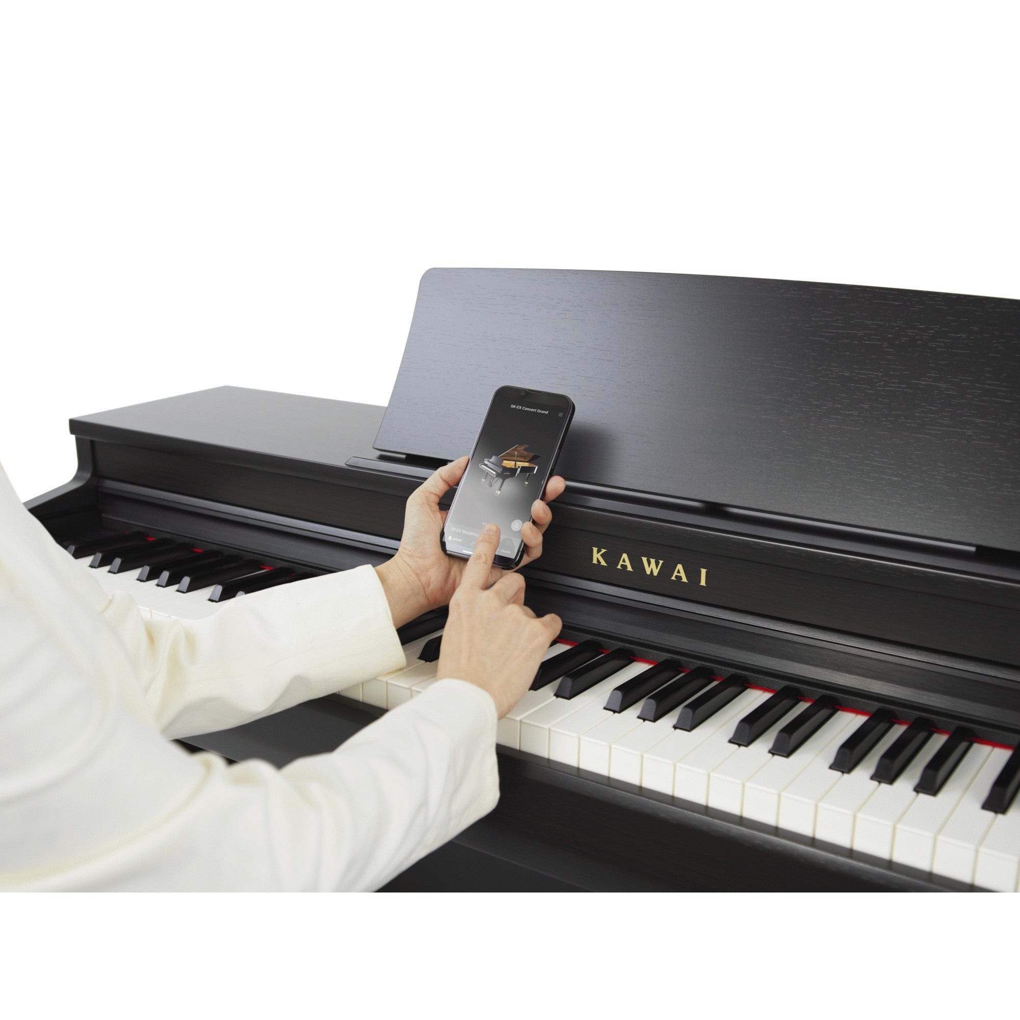 Kawai CN201 Digital Piano; Rosewood - Image 7