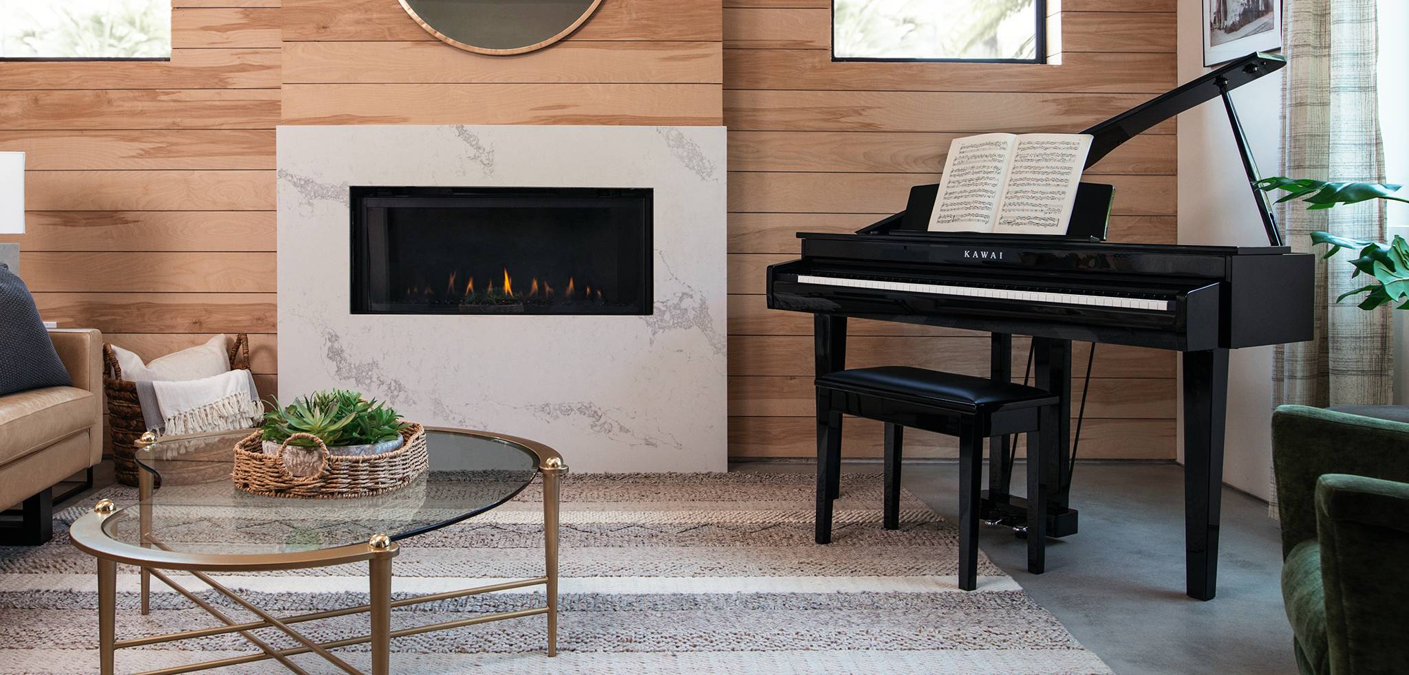 Kawai DG30 Polished Ebony Digital Grand Piano With Stool & Roland RH200 Headphones - Image 8