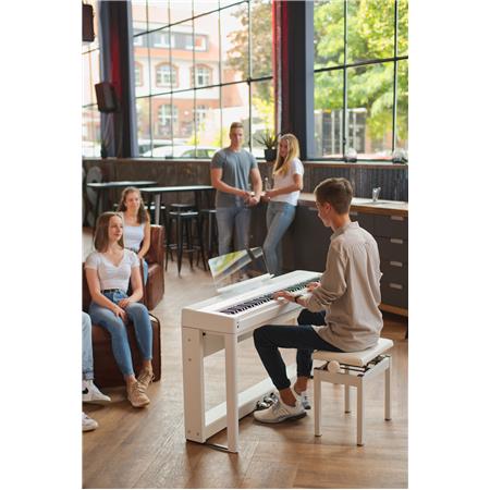 Kawai ES520 Digital Piano; White - Image 15