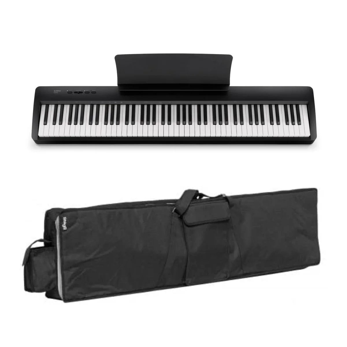 Kawai ES60 Digital Piano With Carry Bag Bundle; Black