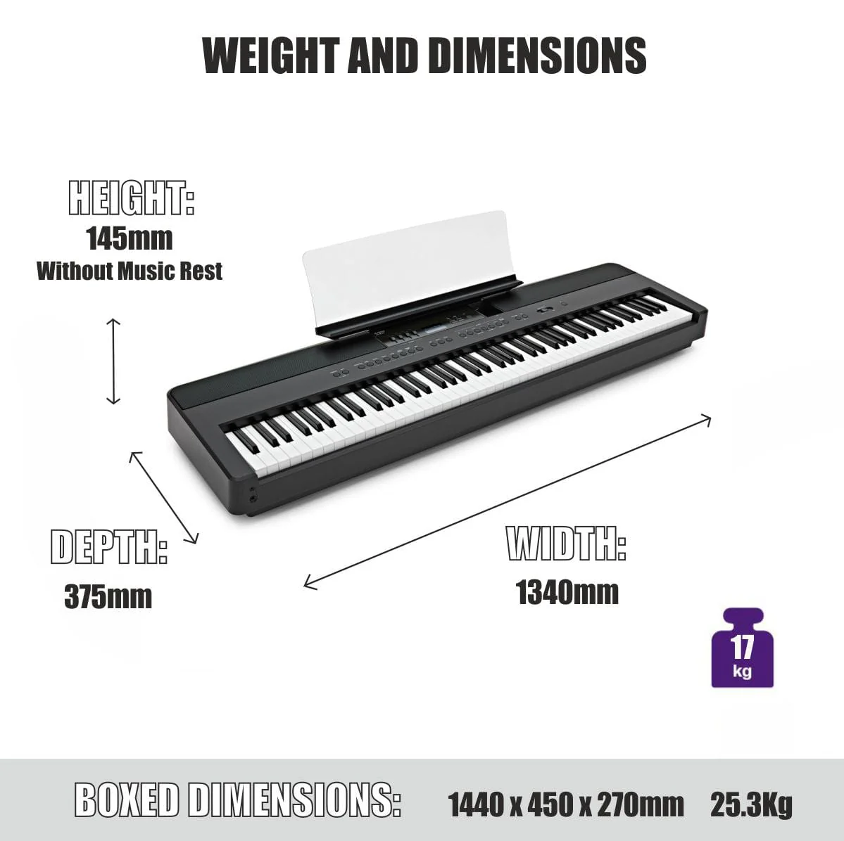 Kawai ES920 Digital Piano; Black Elite Package - Image 3