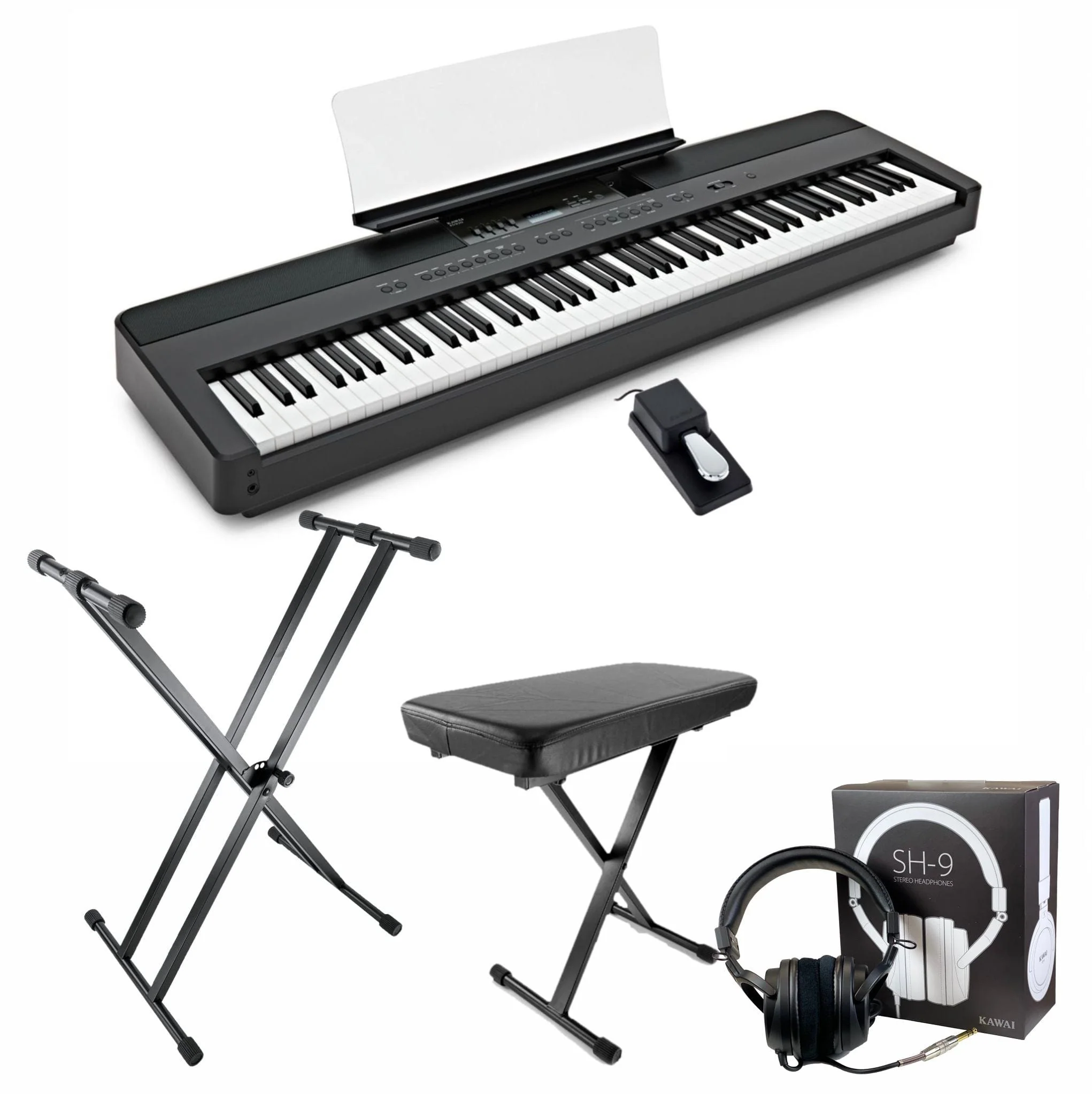 Kawai ES920 Digital Piano; Black Upgraded Package - Image 2