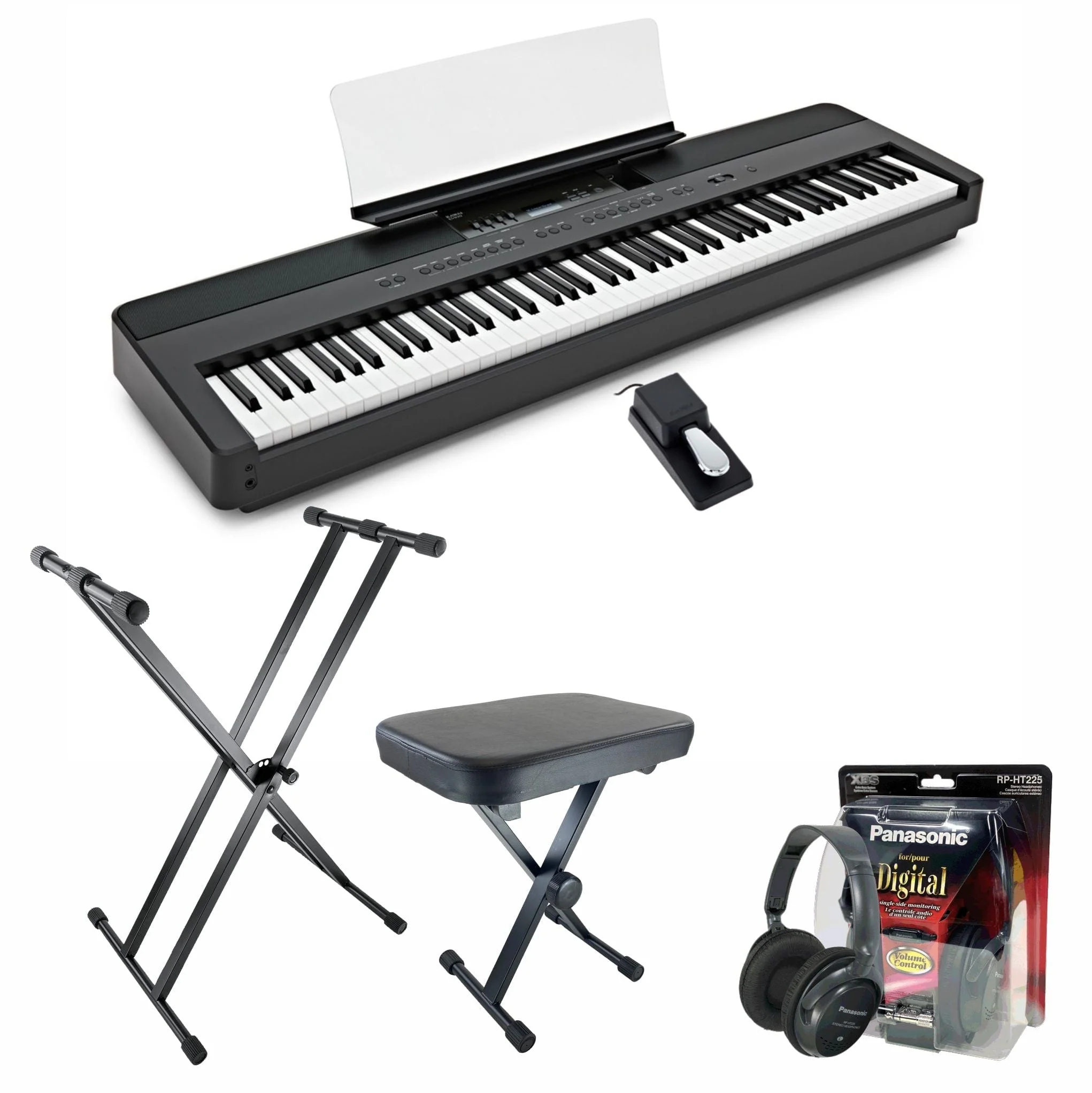 Kawai ES920 Digital Piano; Black Value Package - Image 2