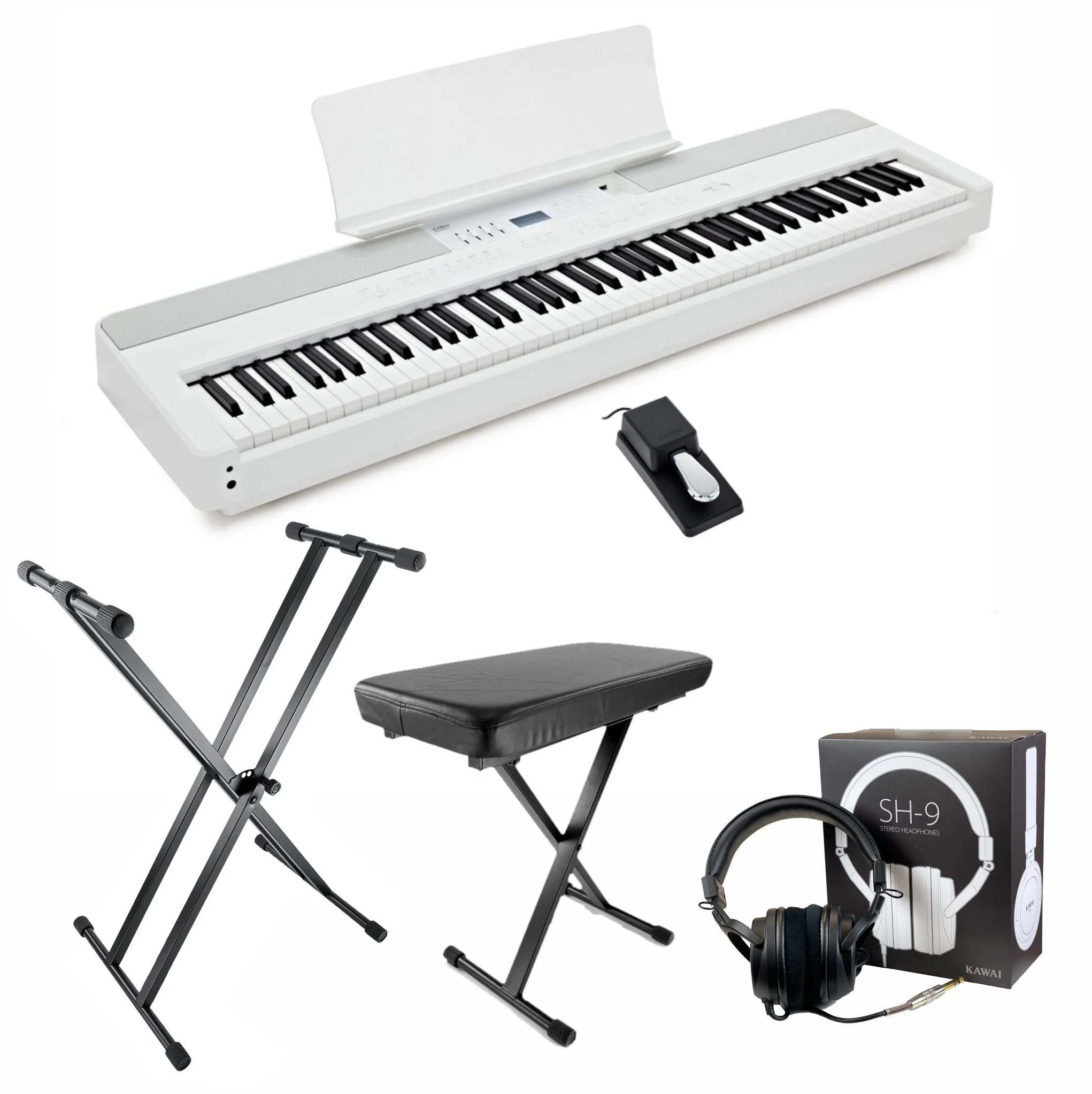 Kawai ES920 Digital Piano; White Upgraded Package - Image 2
