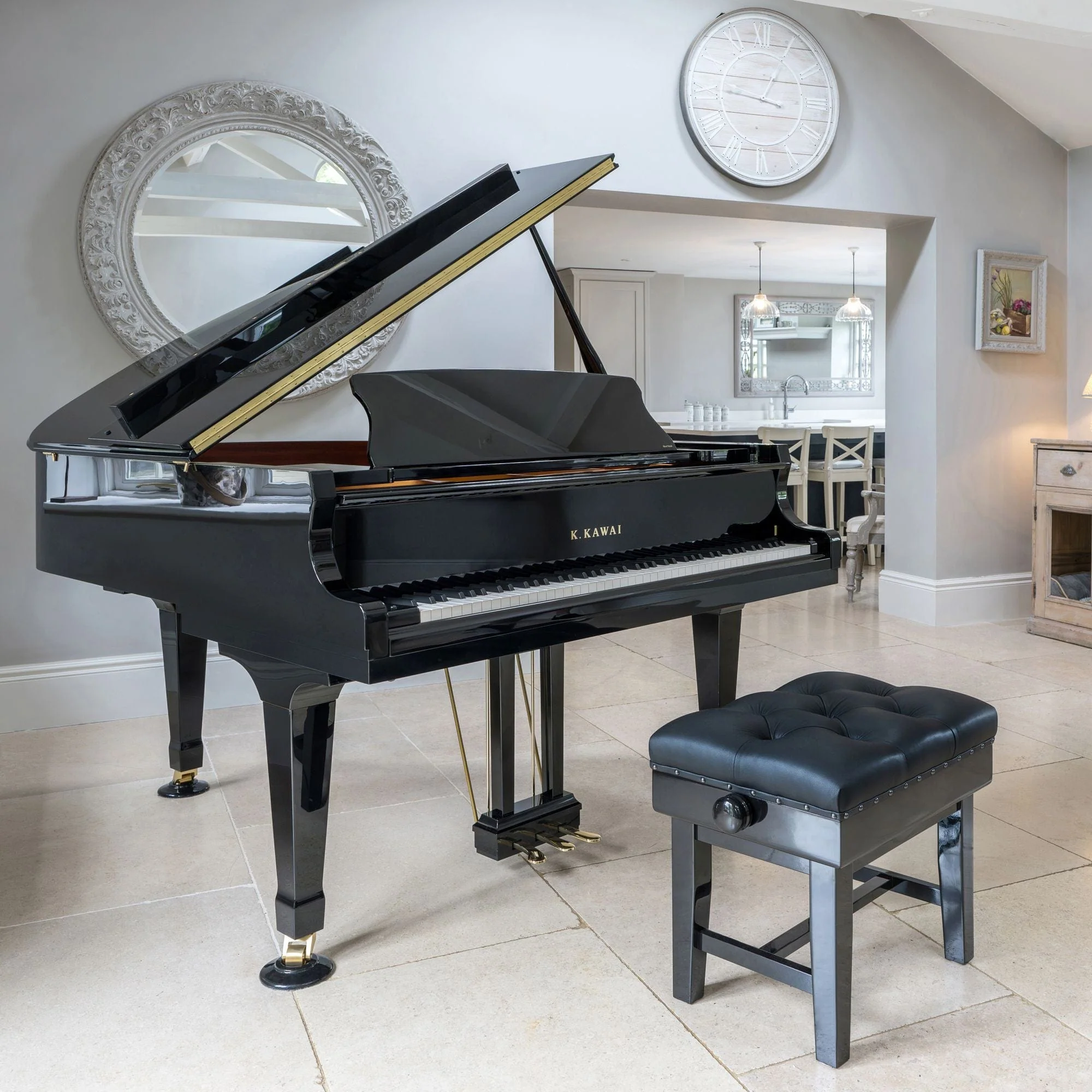 Kawai GL10 153cm Grand Piano; Polished Ebony - Image 2