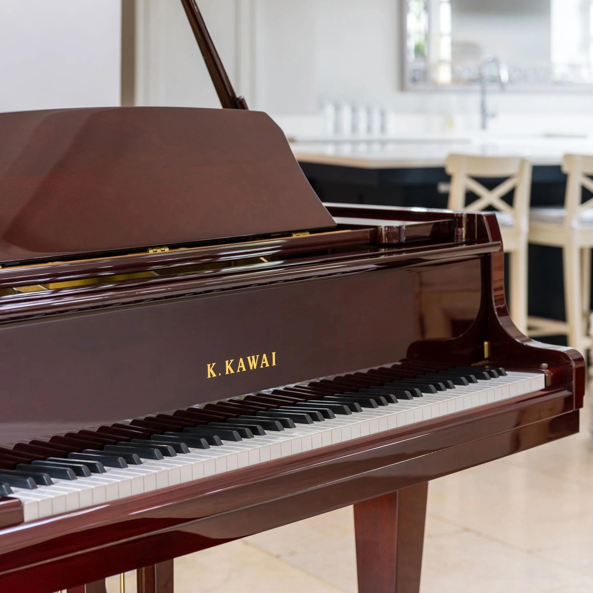 Kawai GL10 153cm Grand Piano; Polished Mahogany - Image 6