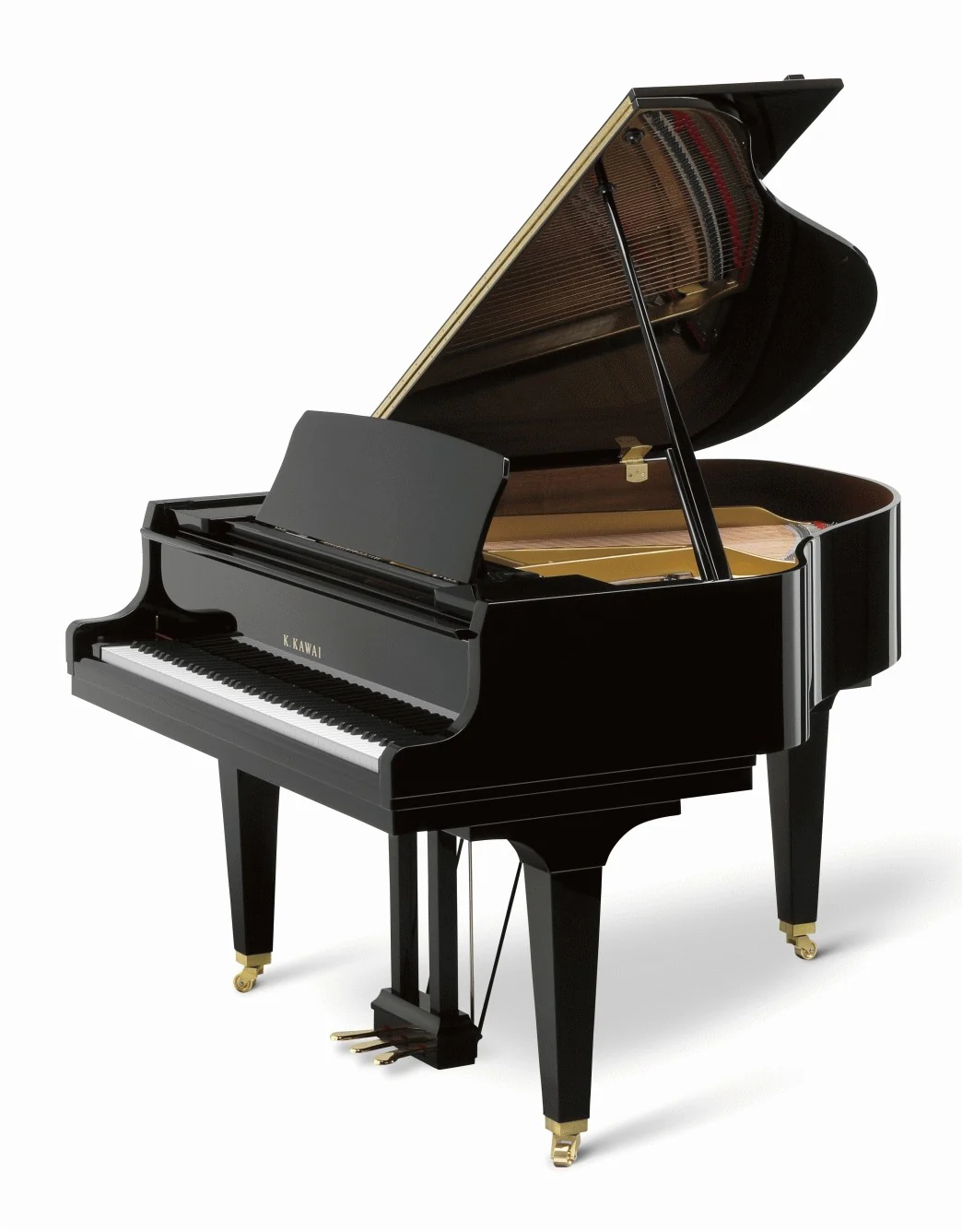 Kawai GL20 157cm Grand Piano; Polished Ebony - Image 7