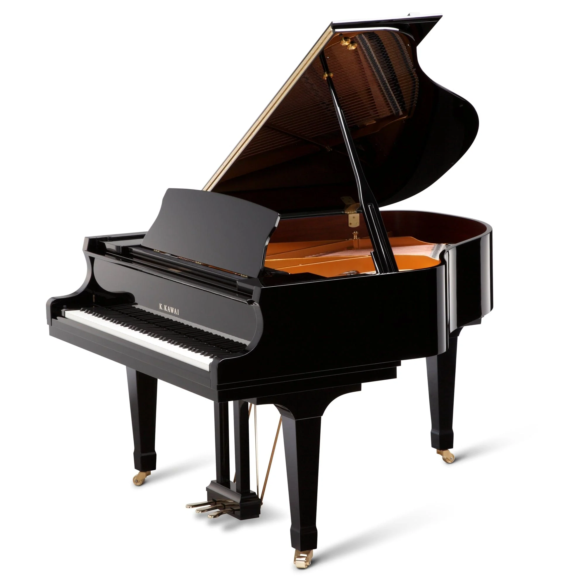 Kawai GX1 166cm Grand Piano; Polished Ebony - Image 3