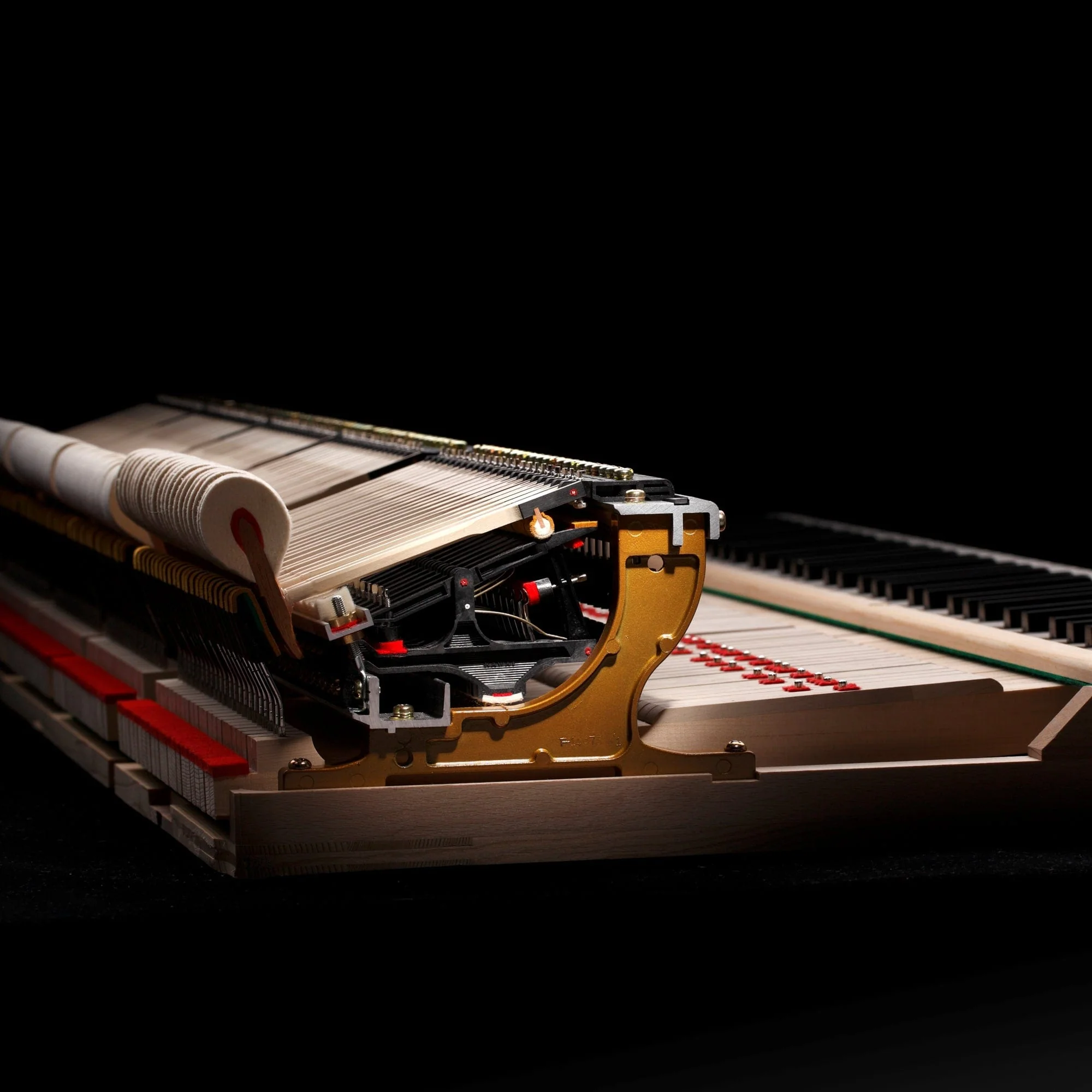 Kawai GX2 ATX4 180cm Grand Piano; Polished Ebony - Image 22