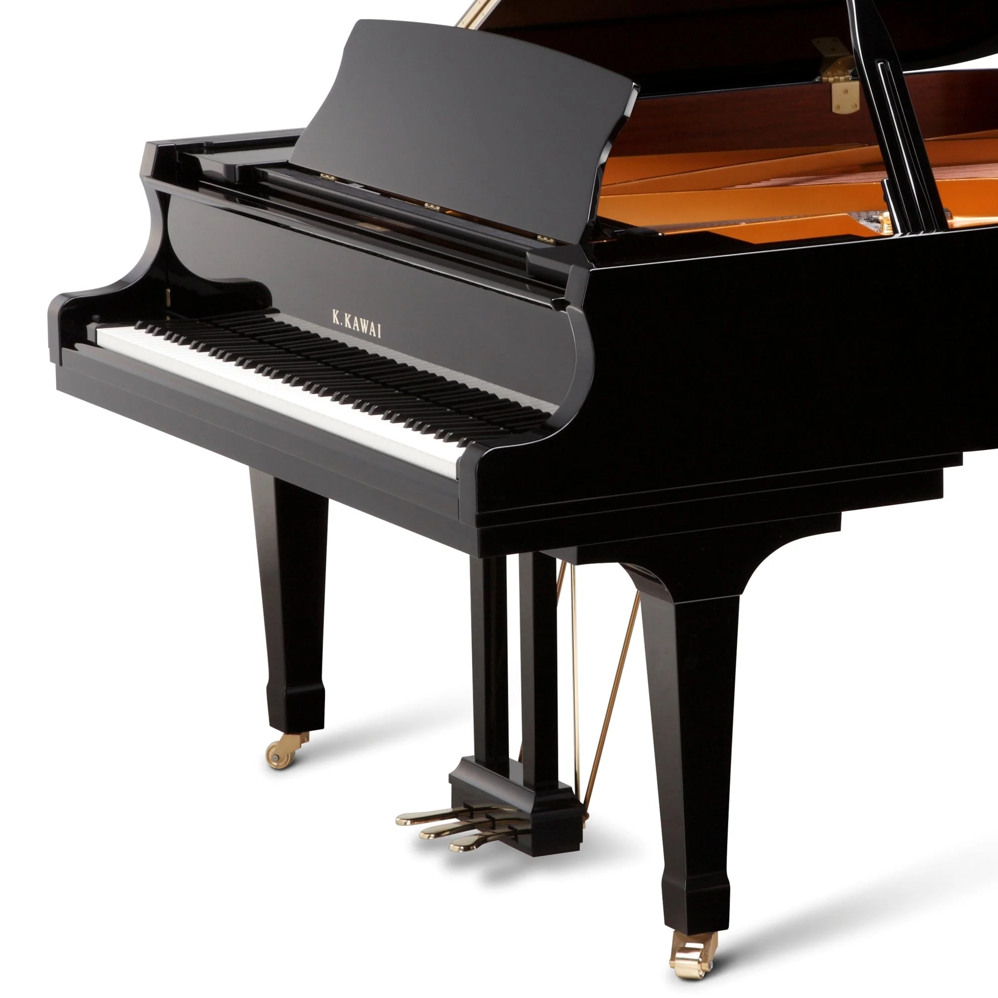 Kawai GX3 188cm Grand Piano; Polished Ebony - Image 6