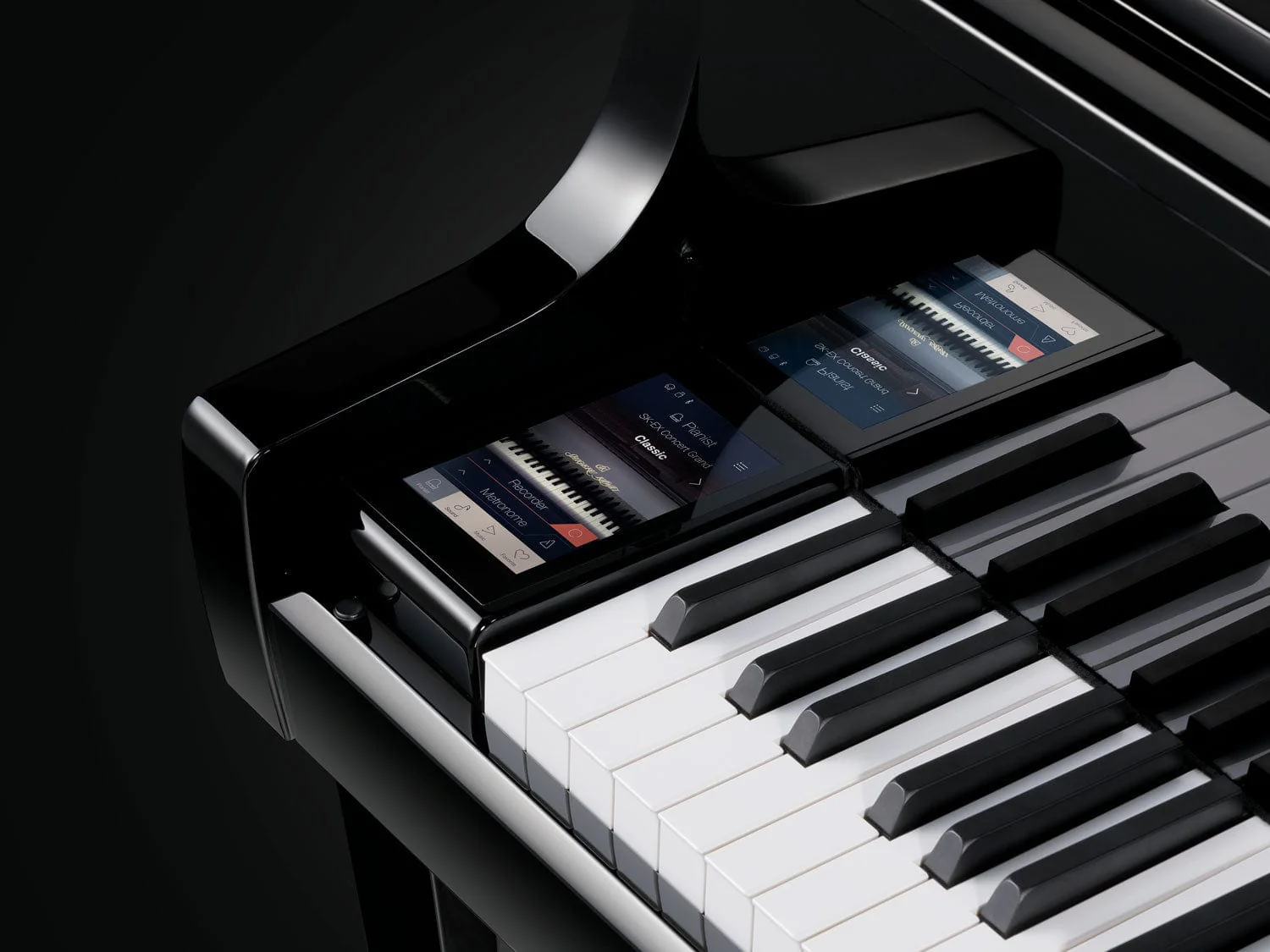 Kawai K15 ATX3-L Anytime Silent Upright Piano; Black Polished - Image 3