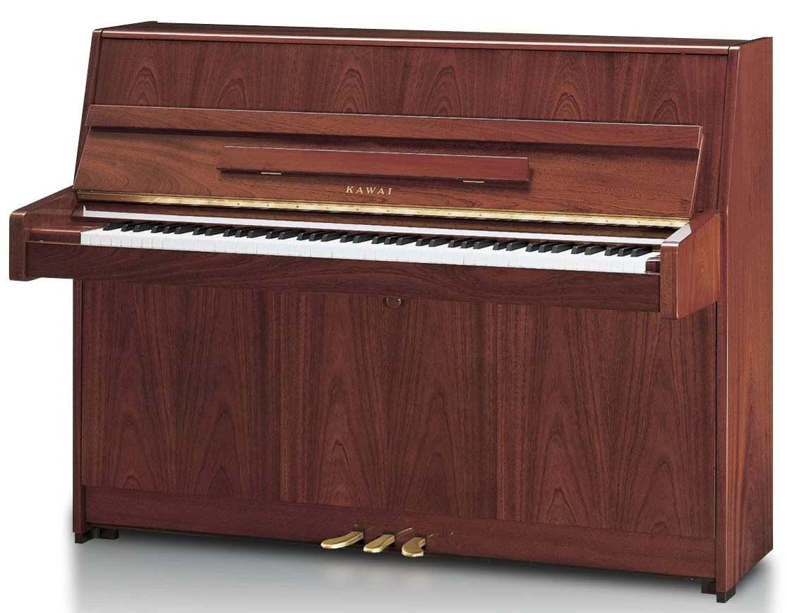 Kawai K15E Upright Piano; Mahogany Polished - Image 5