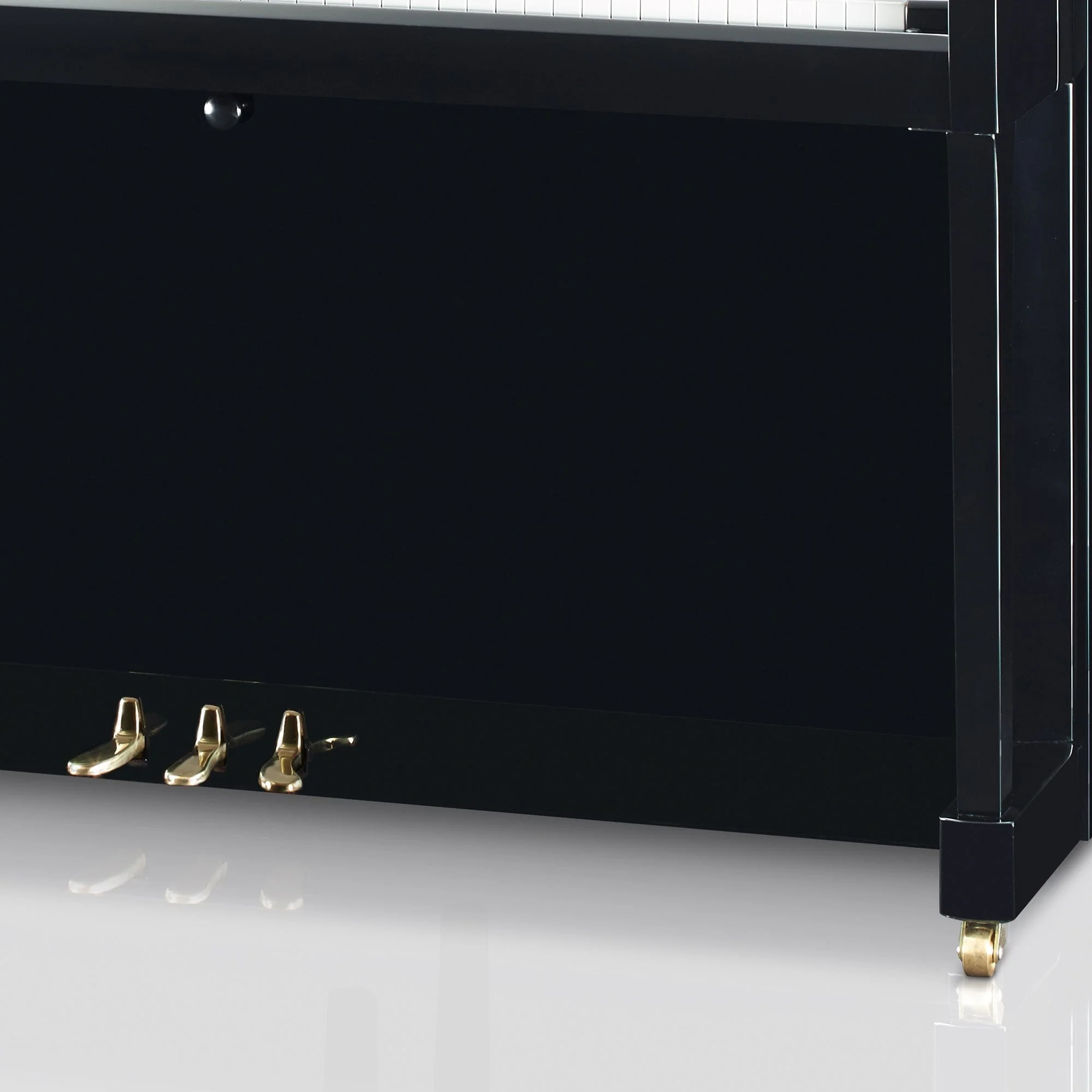 Kawai K200 ATX4 Anytime Silent Upright Piano; Polished Ebony & Silver Fittings - Image 15