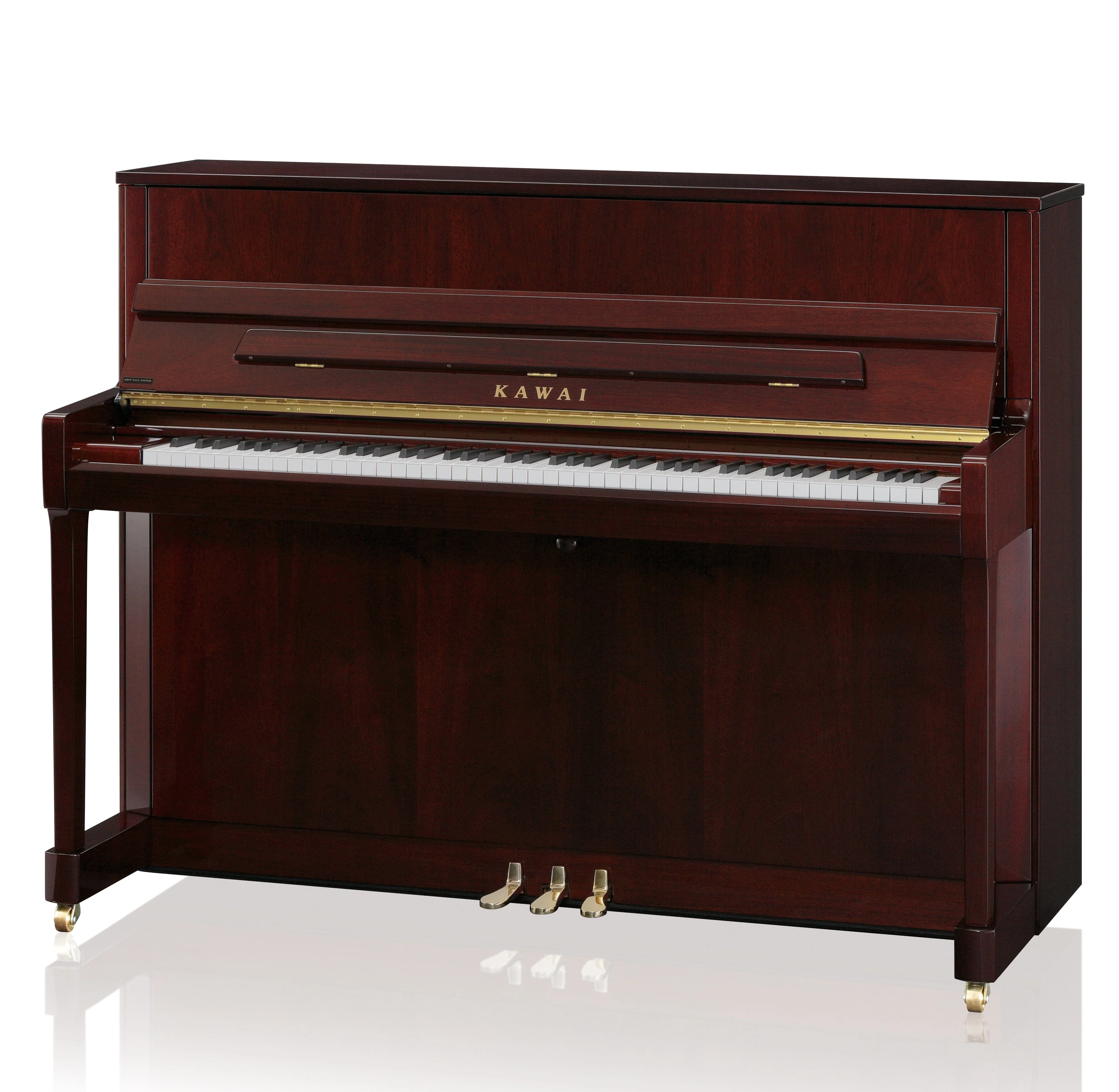 Kawai K200 Upright Piano; Mahogany Polished - Image 9