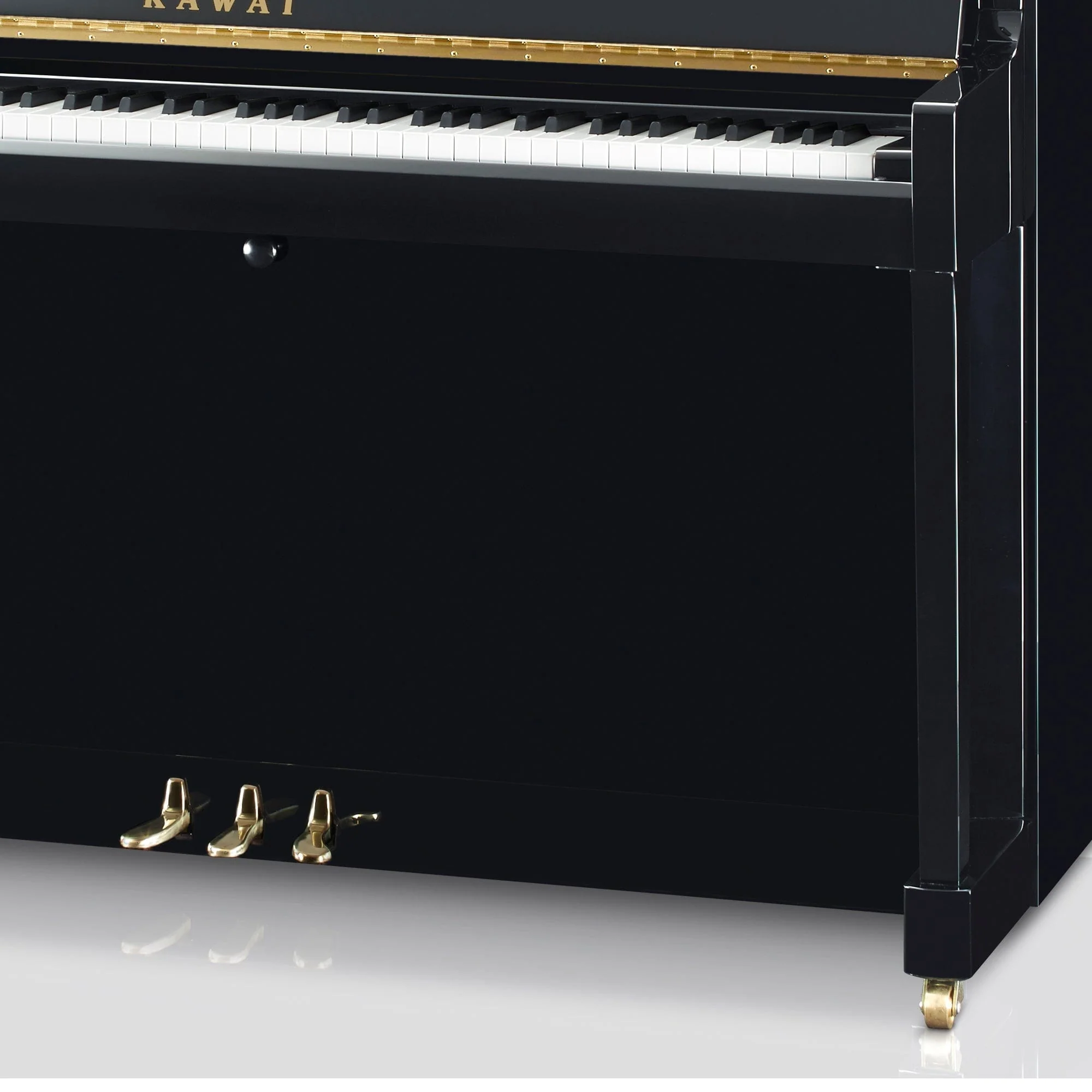 Kawai K200 Upright Piano; Polished Ebony - Image 10
