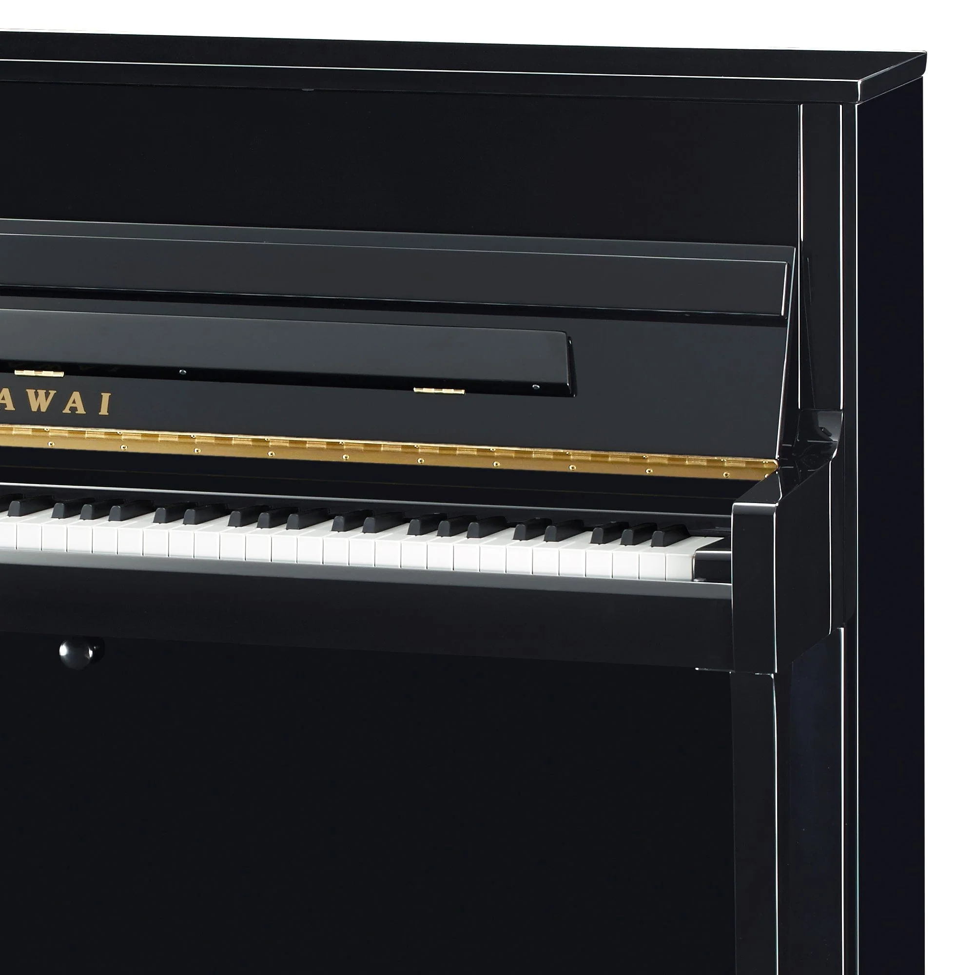 Kawai K200 Upright Piano; Polished Ebony - Image 7