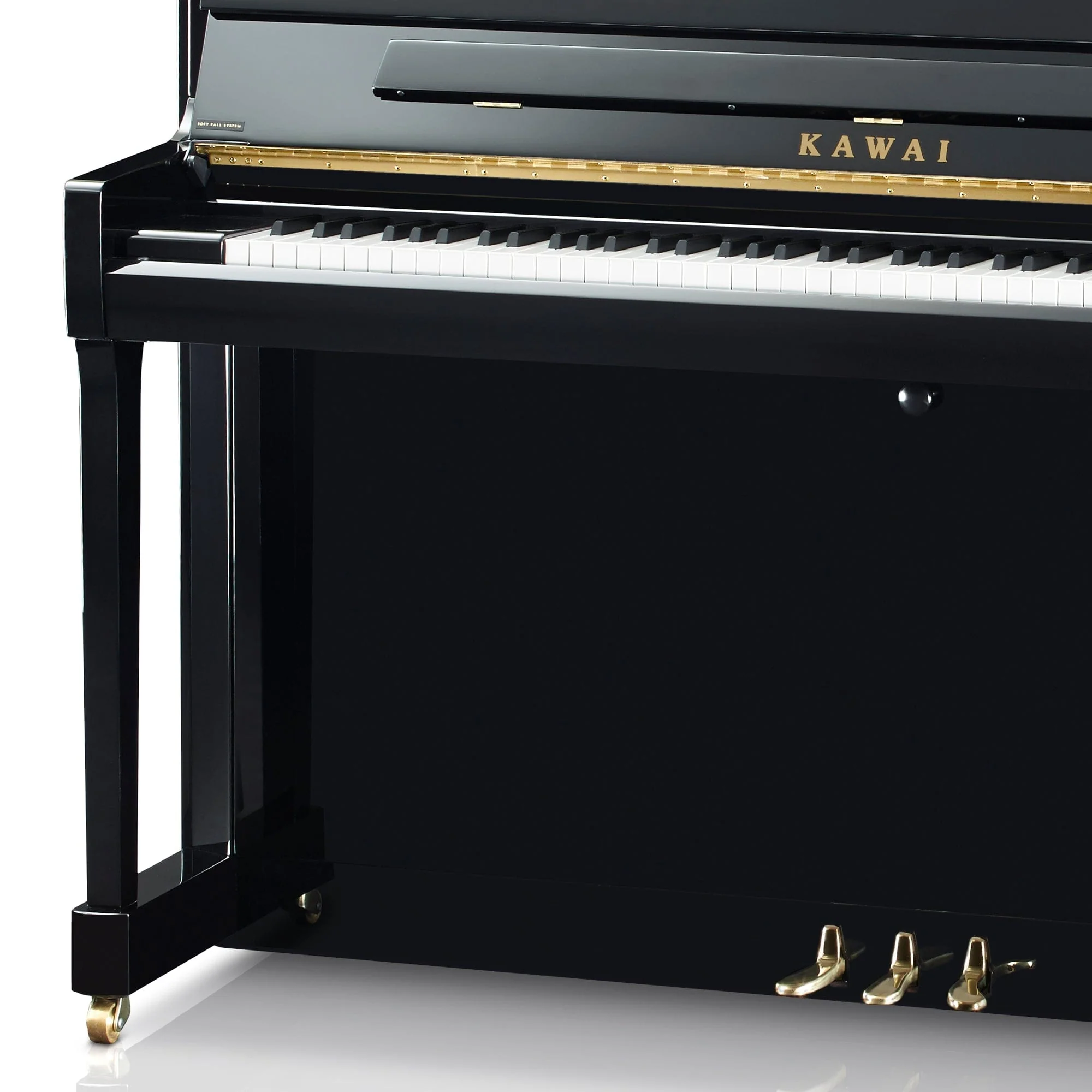 Kawai K200 Upright Piano; Polished Ebony - Image 8