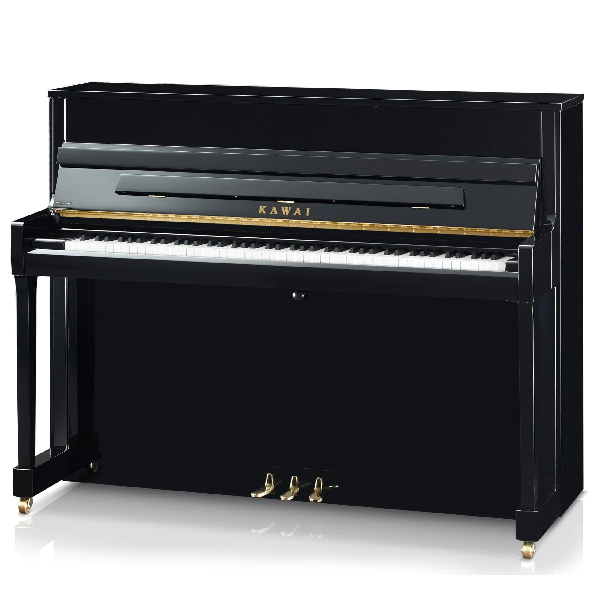 Kawai K200 Upright Piano; Polished Ebony - Image 9