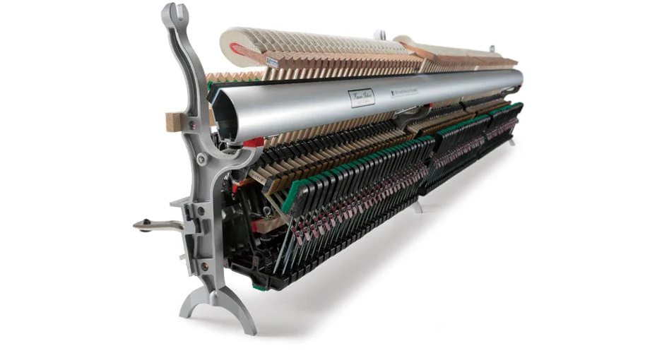 Kawai K300 AURES 2 Hybrid Upright Piano; Snow White Polished & Silver Fittings - Image 20