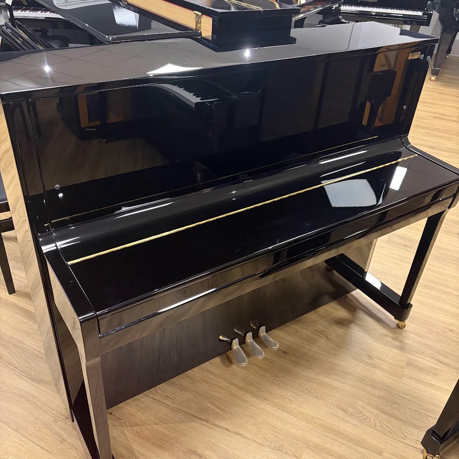 Kawai K300 AURES Upright Piano in Polished Ebony: Serial No: F164650 | Second Hand - Image 4
