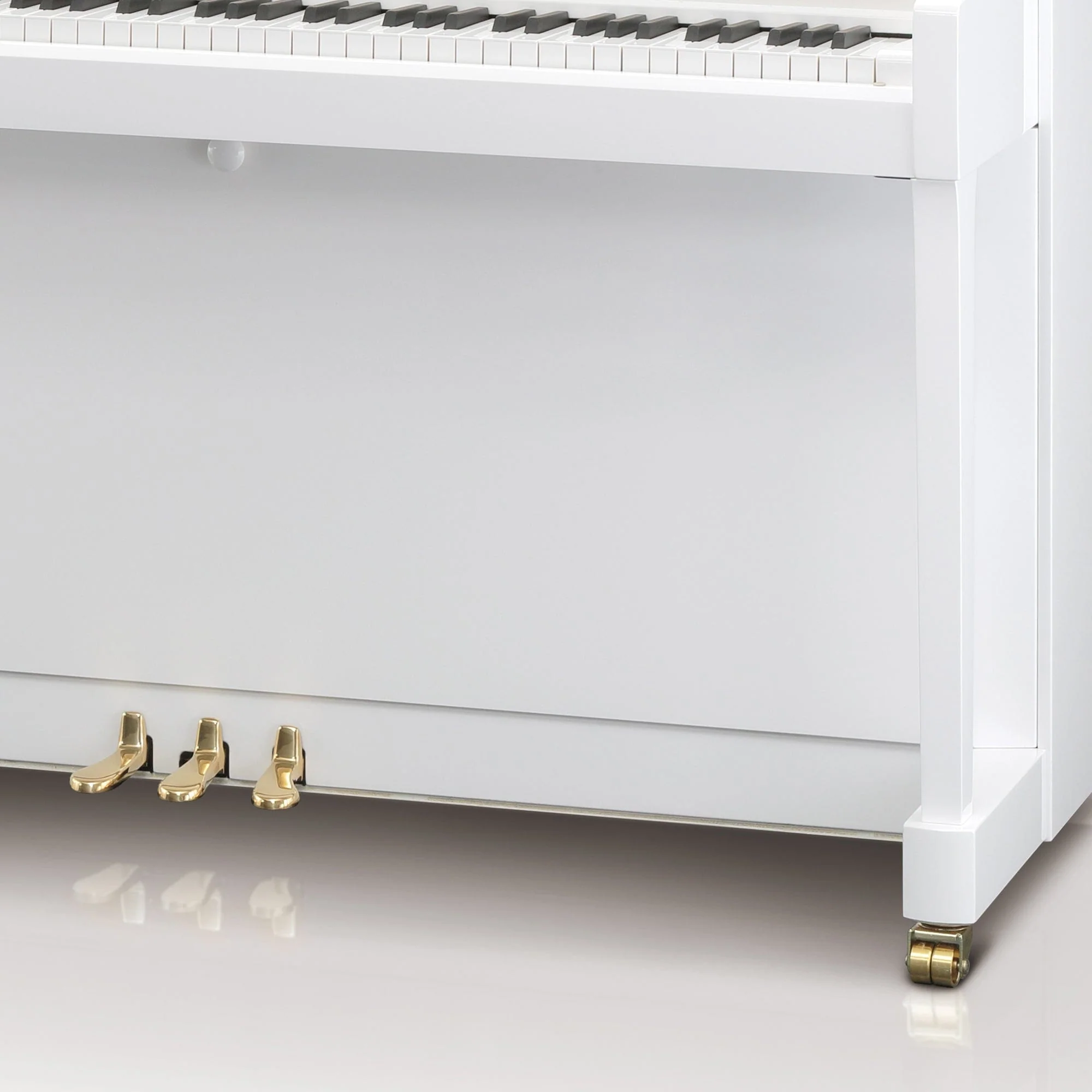 Kawai K300 Upright Piano; Snow White Polished - Image 7