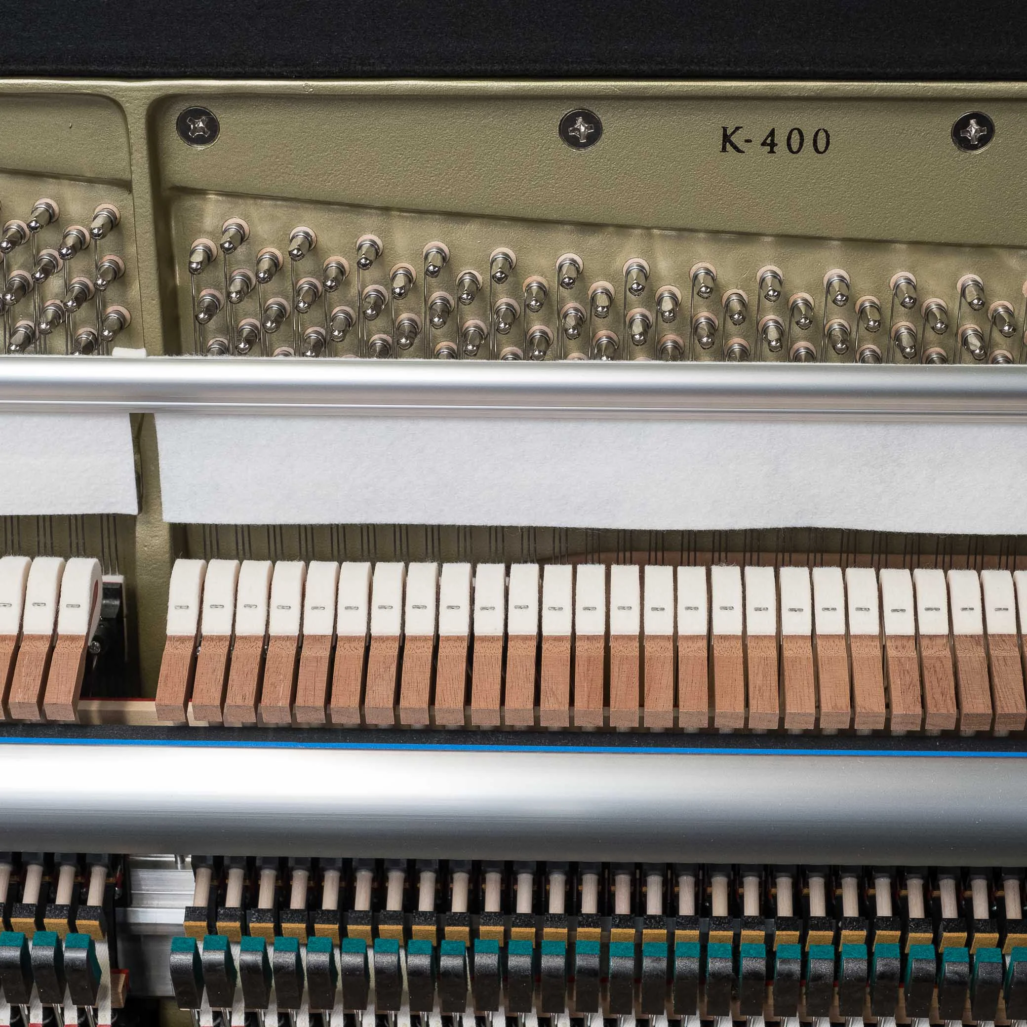 Kawai K400 Upright Piano; Polished Ebony - Image 7