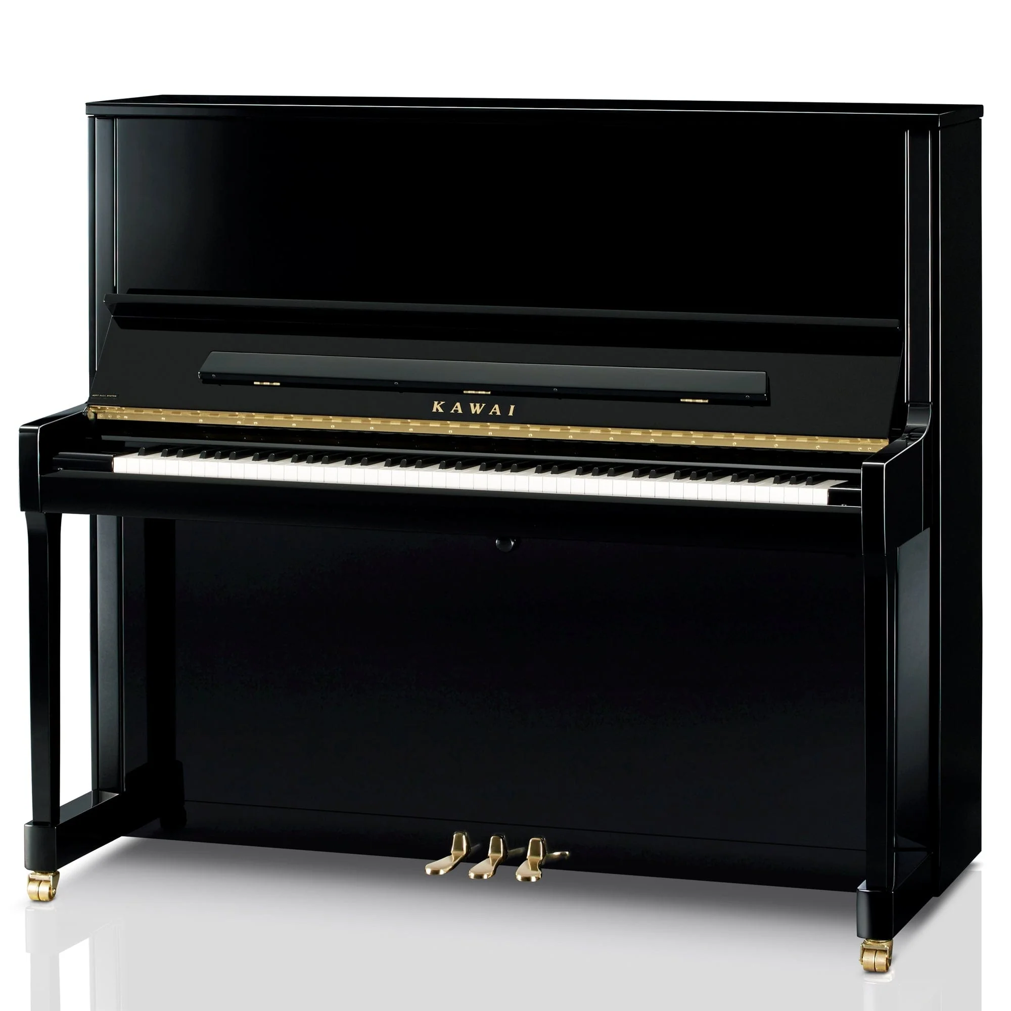 Kawai K600-AS Upright Piano; Polished Ebony - Image 11