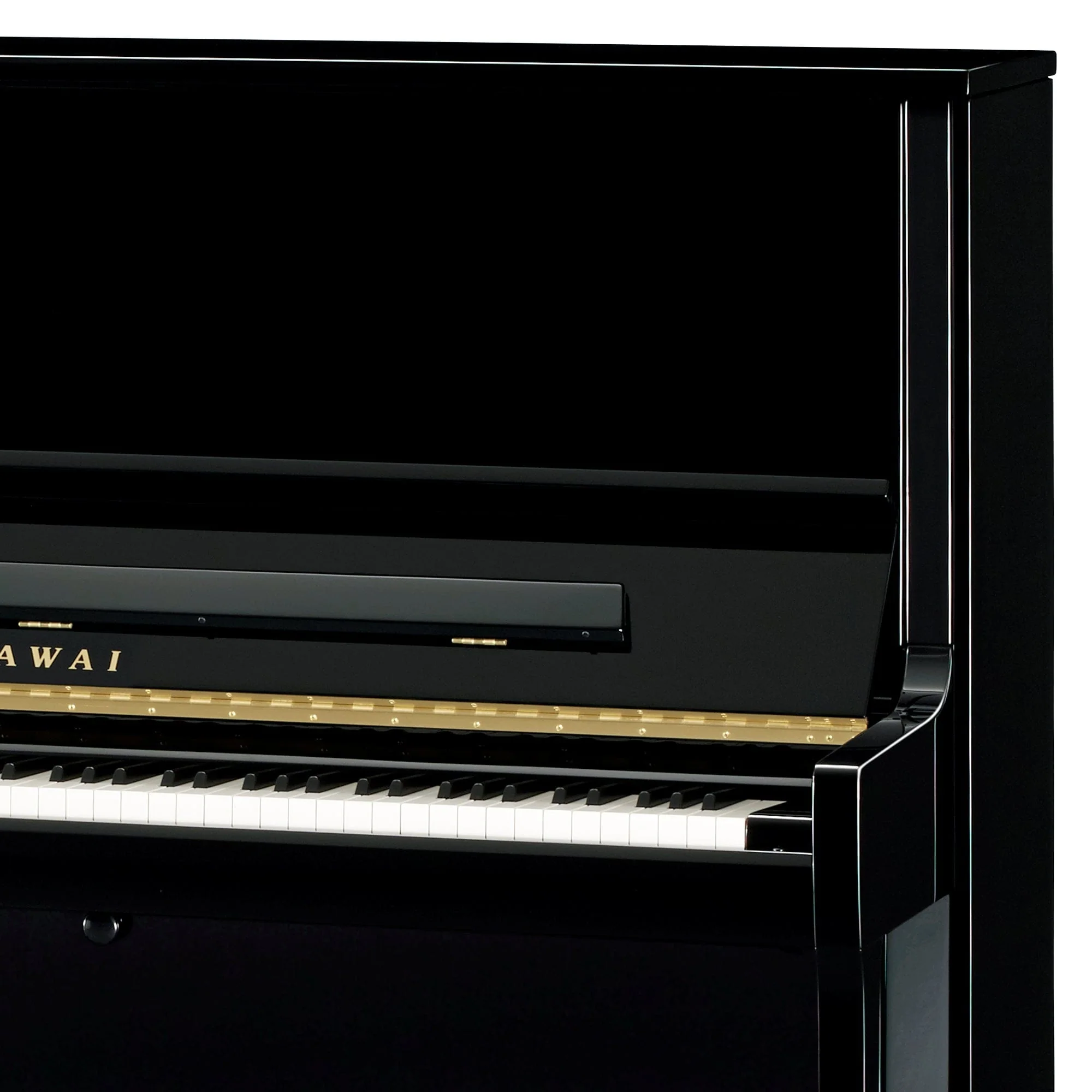 Kawai K600-AS Upright Piano; Polished Ebony - Image 6