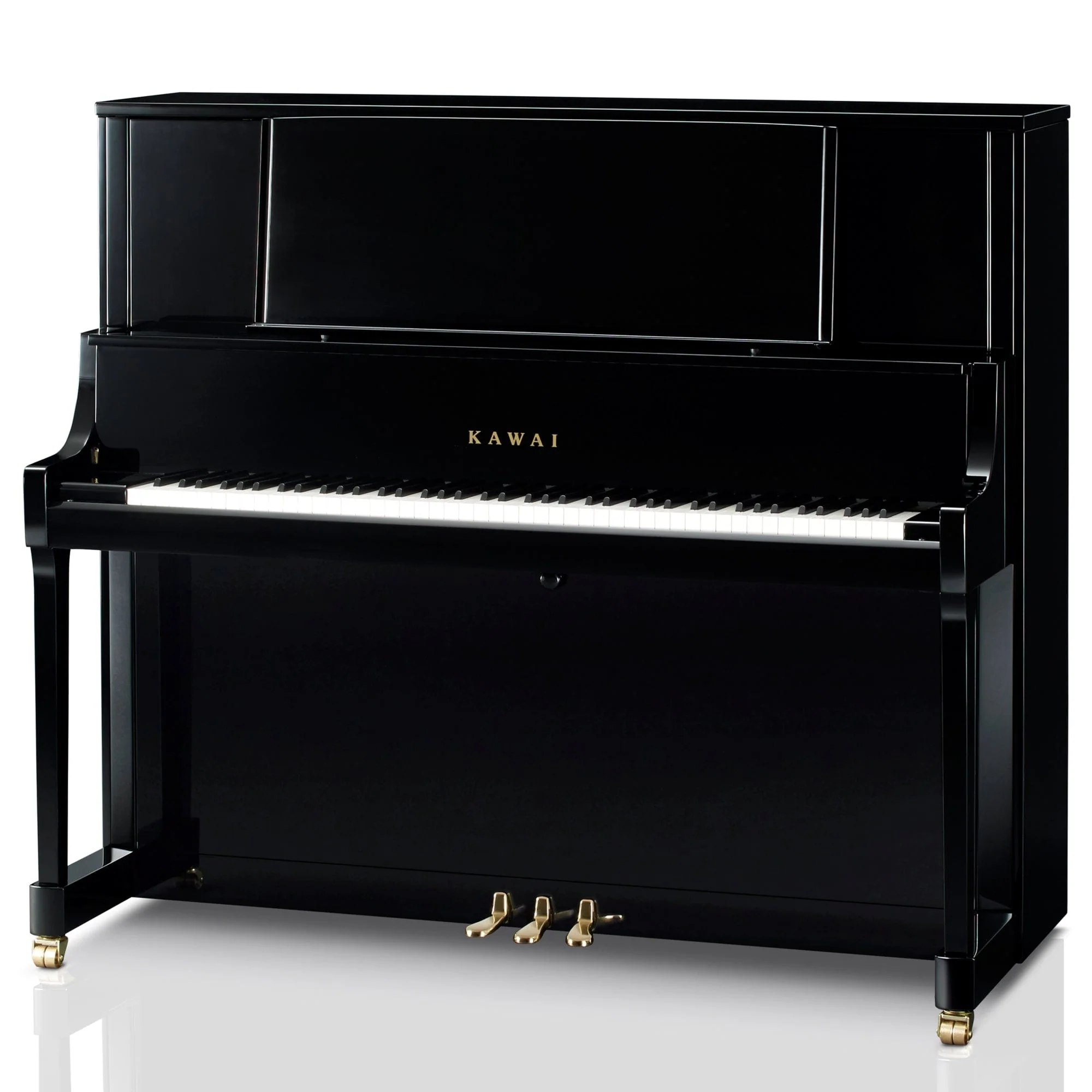 Kawai K800-AS Upright Piano; Polished Ebony - Image 5