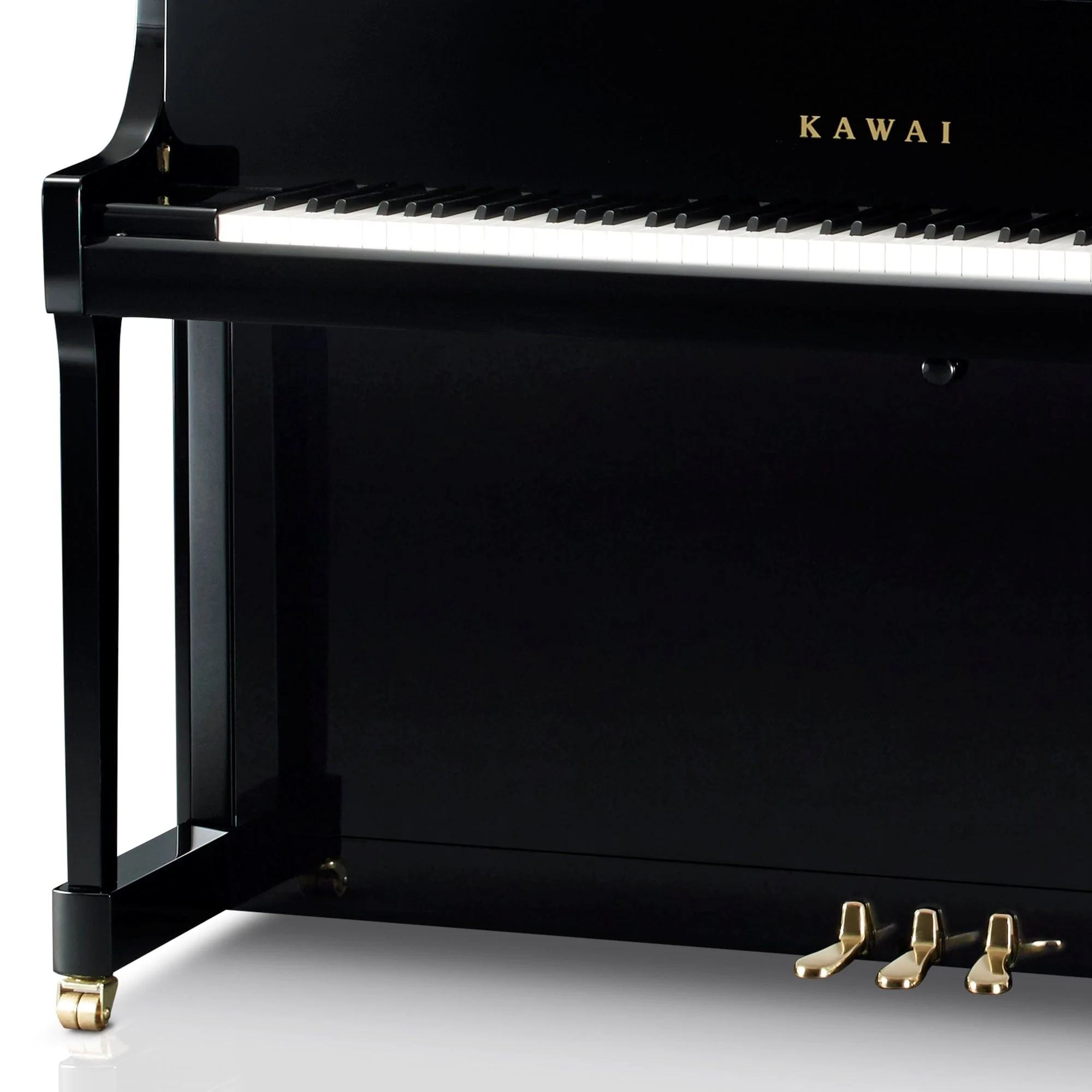 Kawai K800-AS Upright Piano; Polished Ebony - Image 8