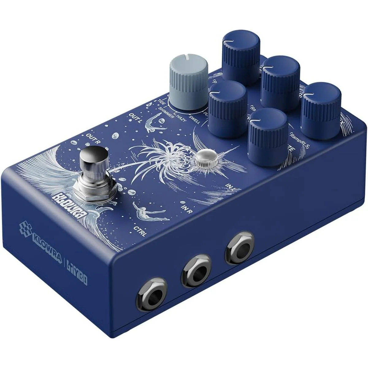 Klowra Effects Limbo Reverb Pedal | With FREE Pedal Topper - Image 3