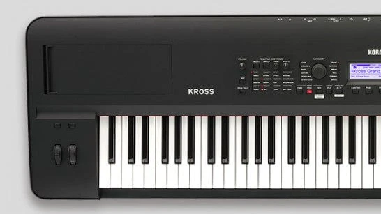 Korg Kross 2 88 Key Synthesizer Workstation; Matt Black - Image 6